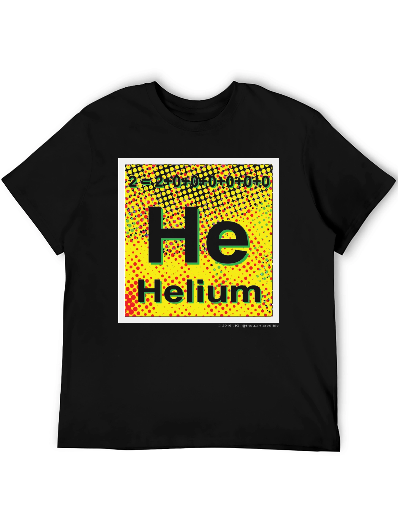 Helium Element Graphic Tee - Science T-Shirt