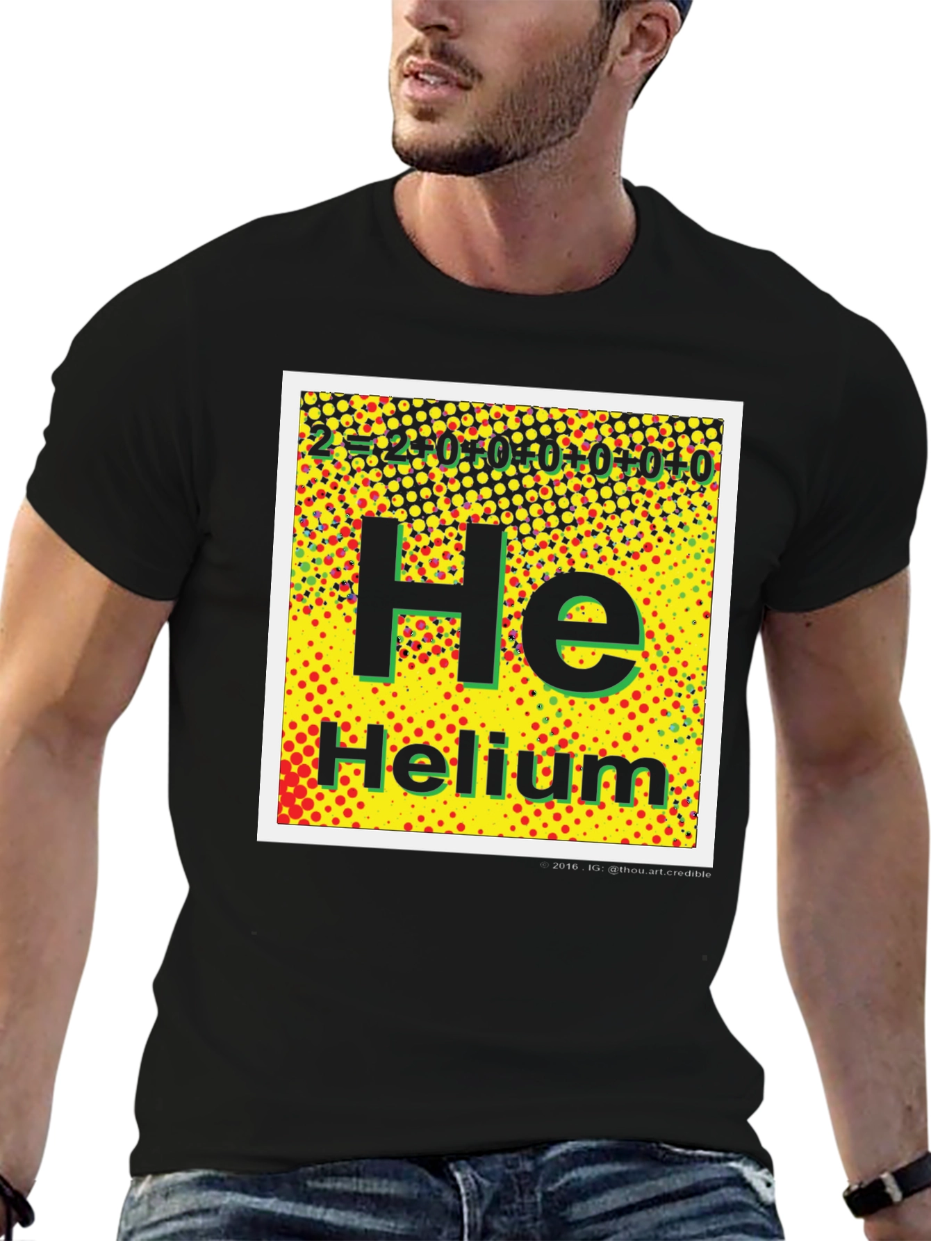 Helium Element Graphic Tee - Science T-Shirt