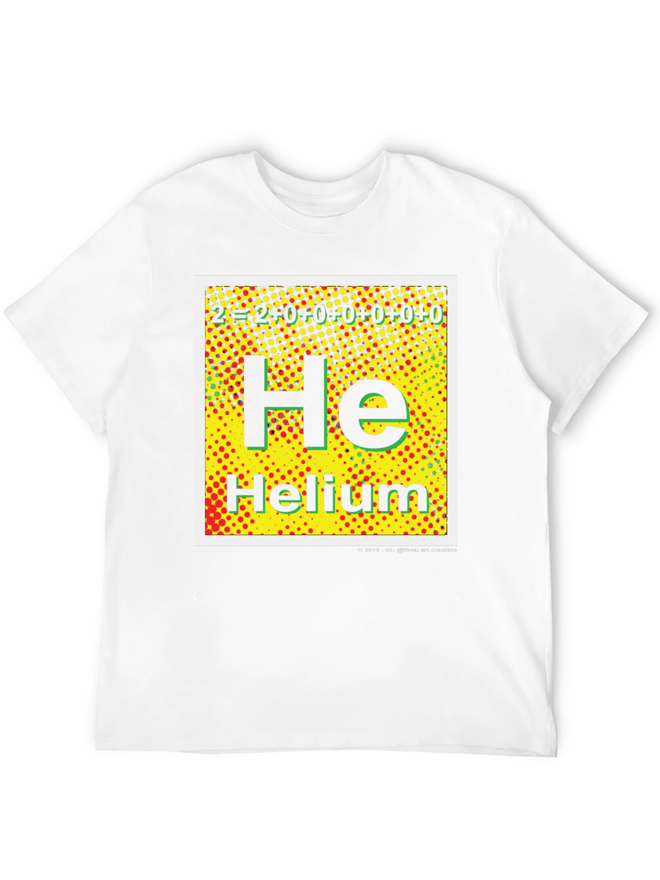 Helium Element Graphic Tee - Science T-Shirt