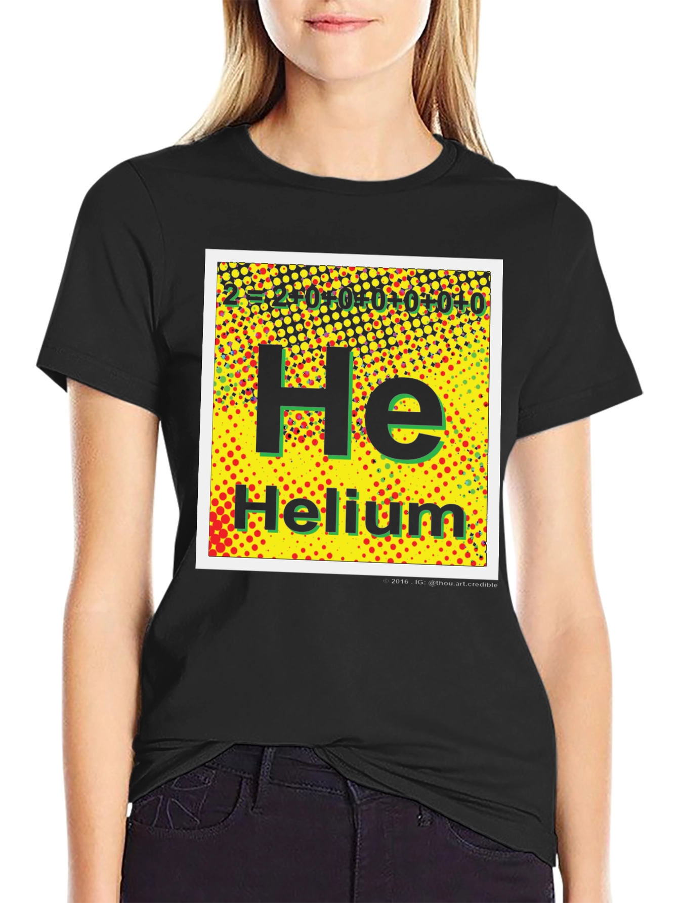 Helium Element Graphic Tee - Science T-Shirt