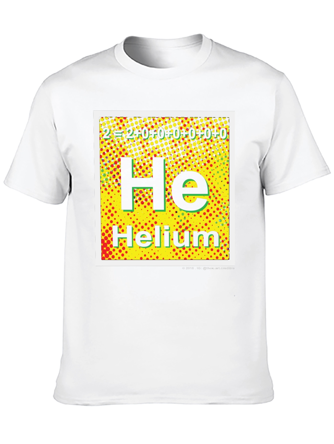 Helium Element Graphic Tee - Science T-Shirt