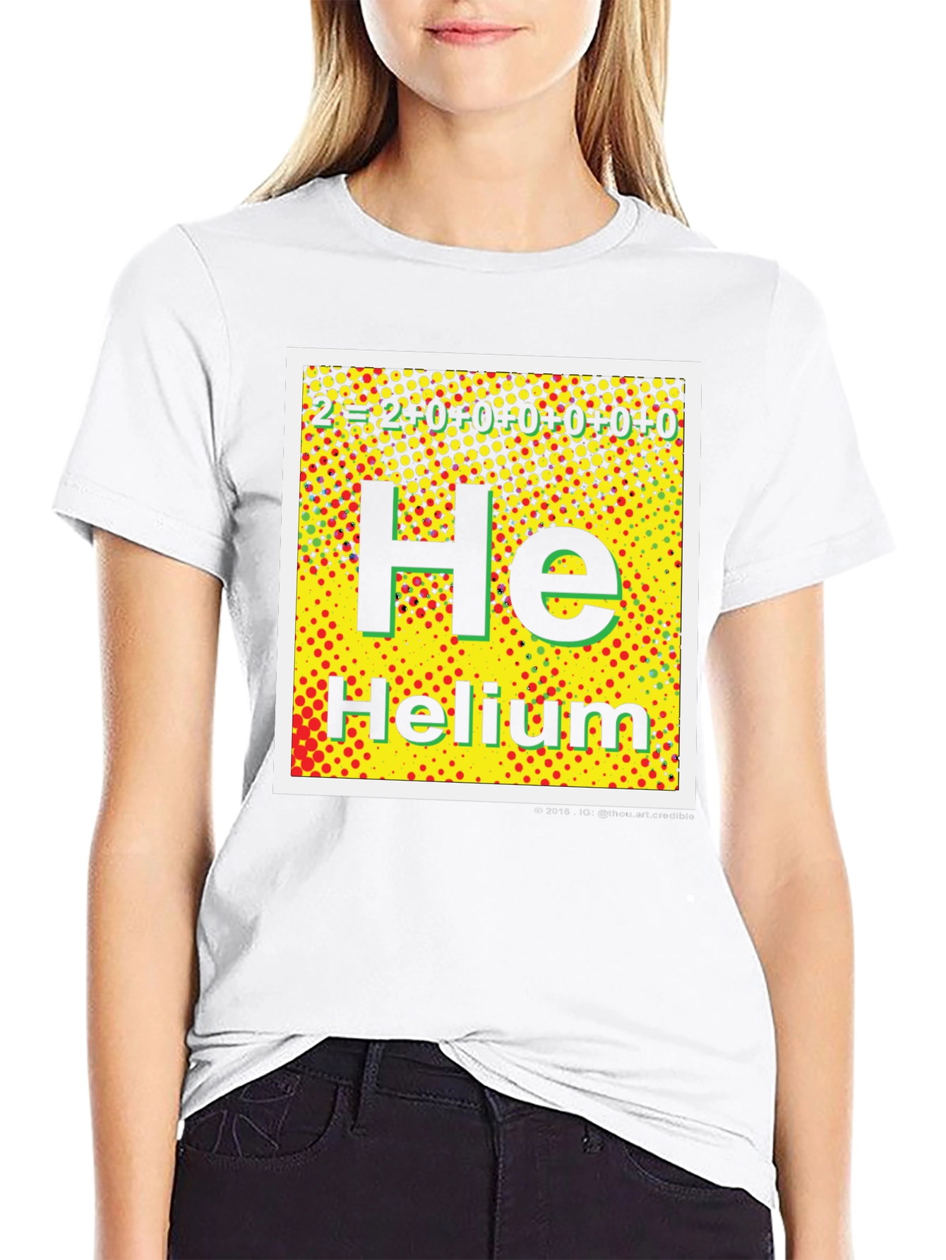 Helium Element Graphic Tee - Science T-Shirt
