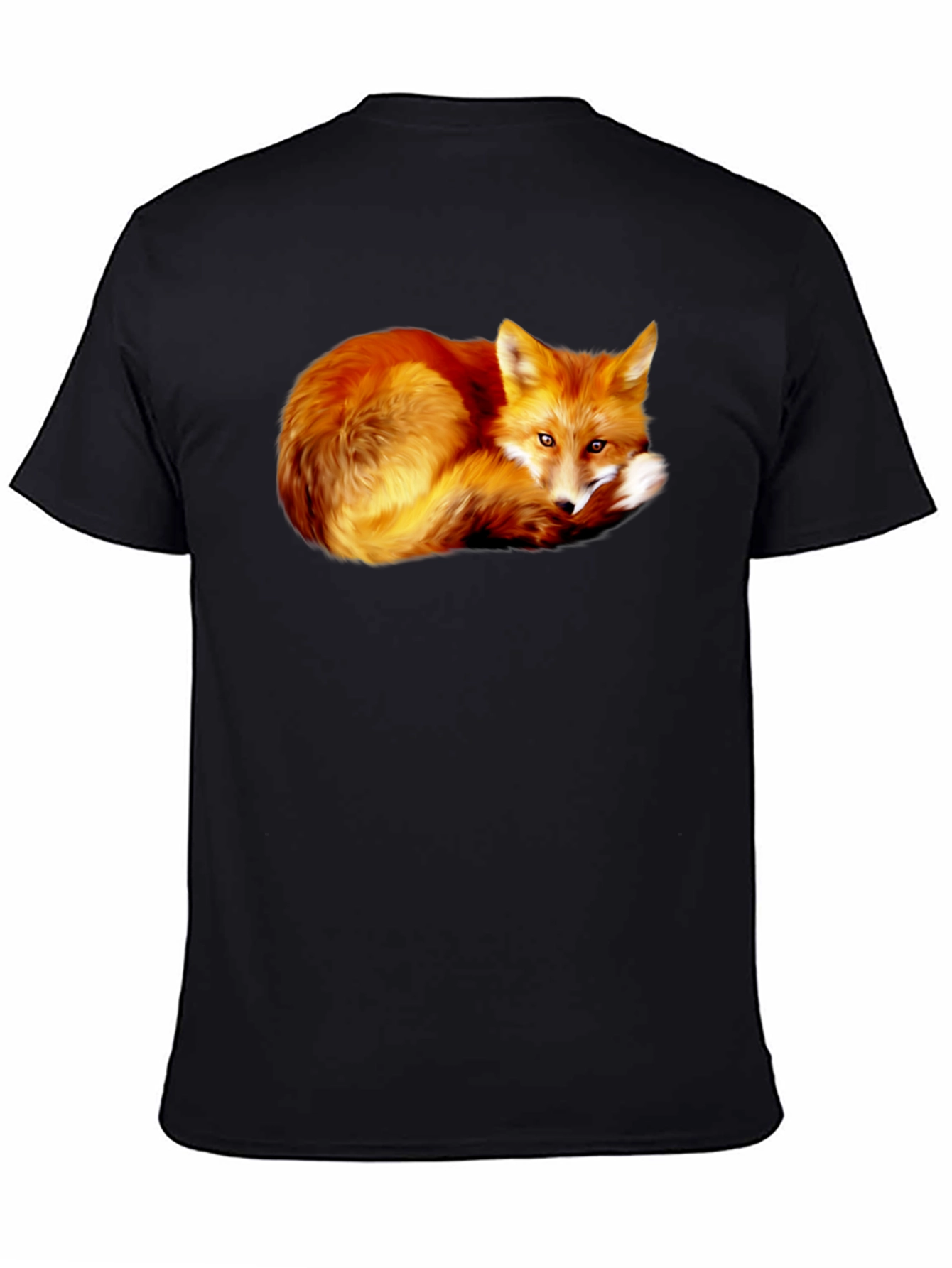 Fox Graphic Black T-Shirt