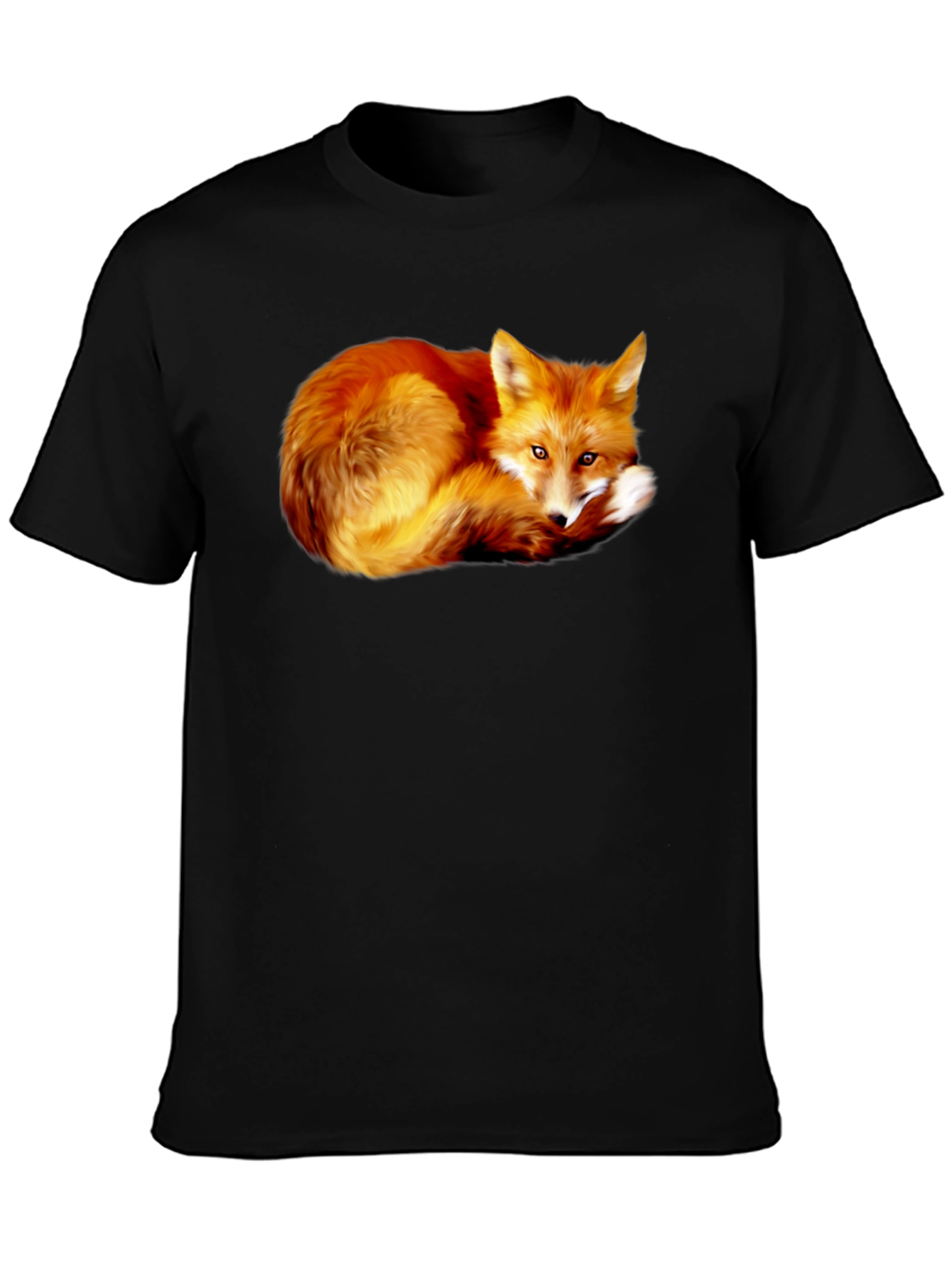 Fox Graphic Black T-Shirt