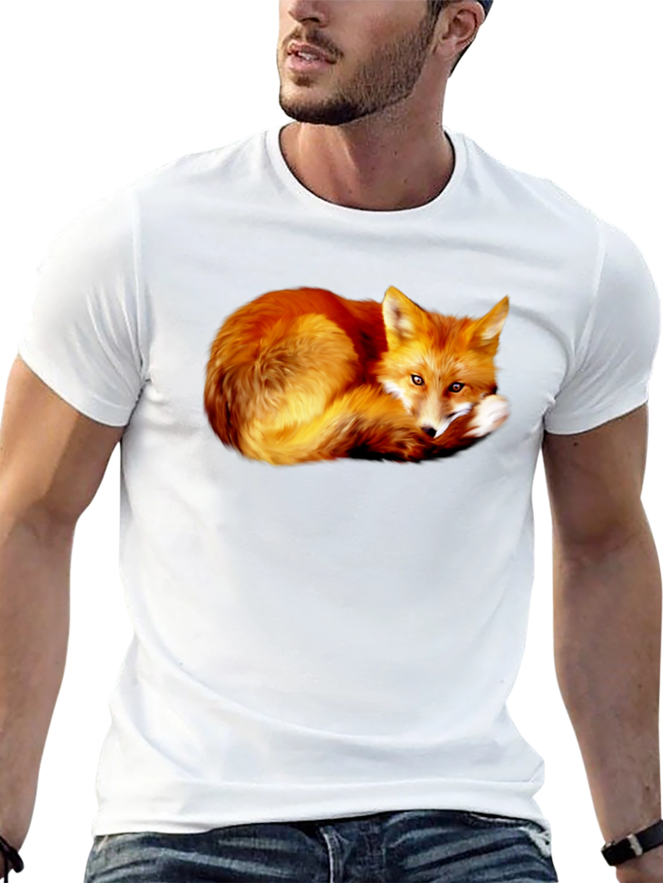 Fox Graphic Black T-Shirt