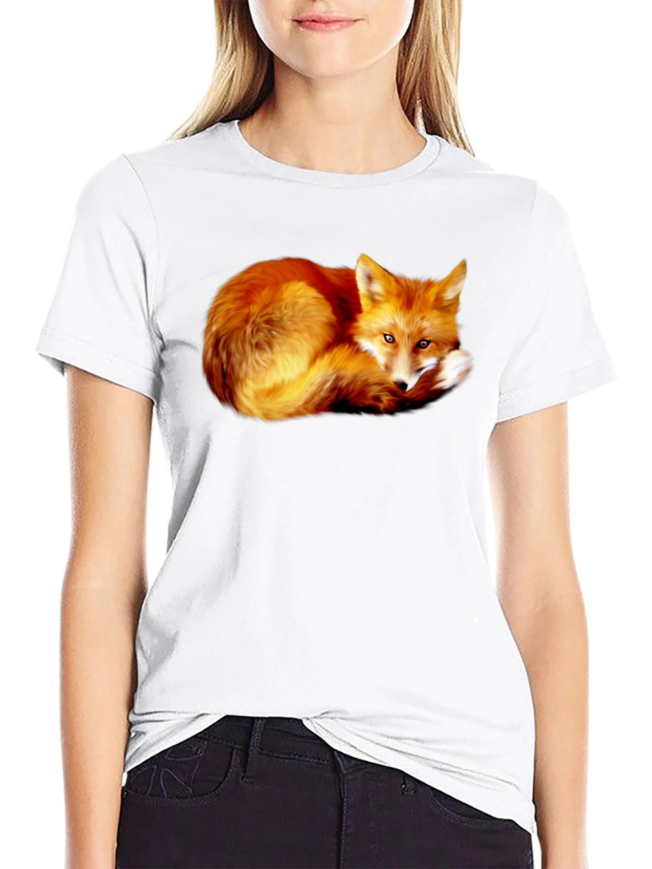 Fox Graphic Black T-Shirt