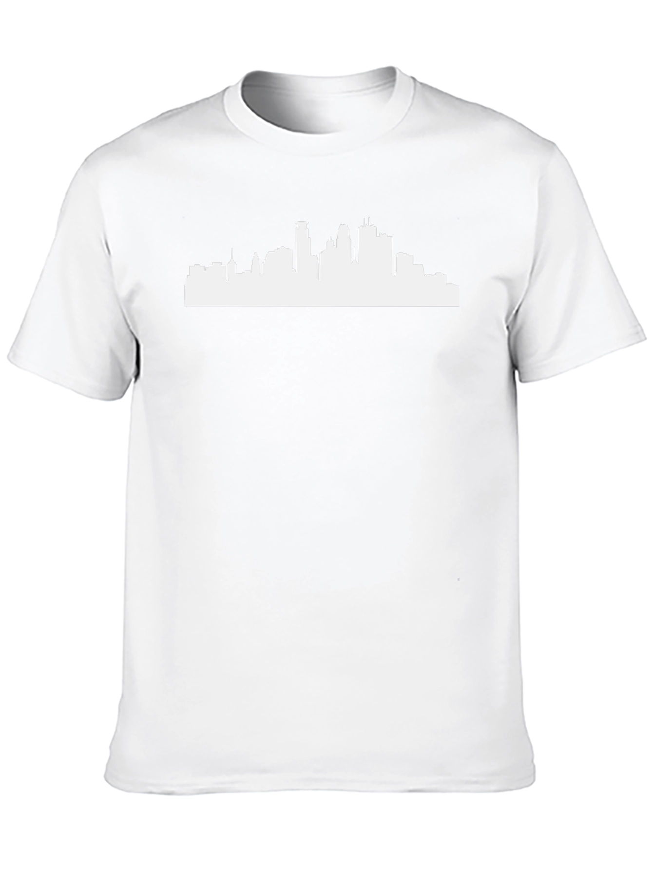 Skyline Graphic Tee - Modern Cityscape Design