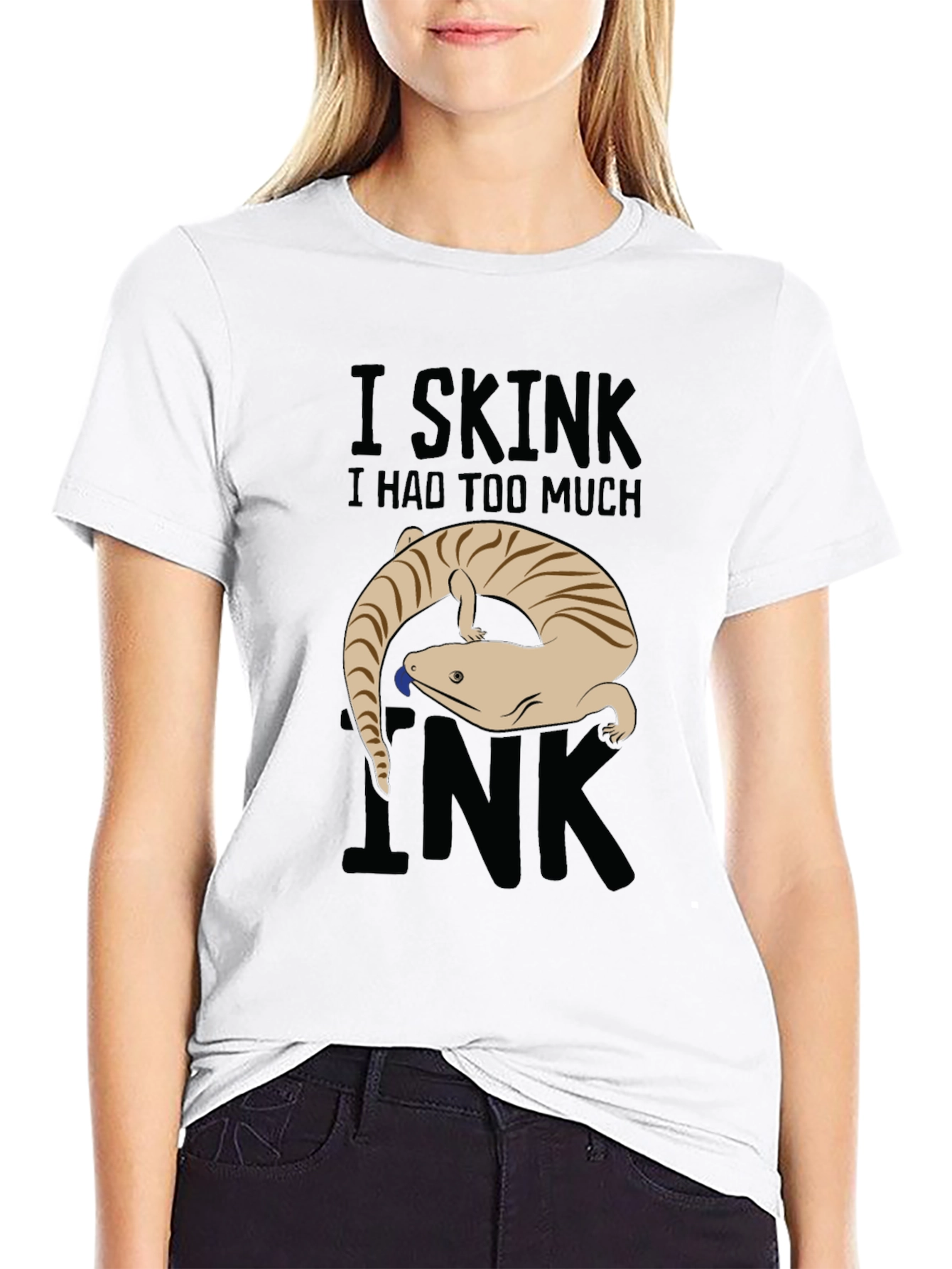 I Skink I Had Too Much Ink Graphic Tee