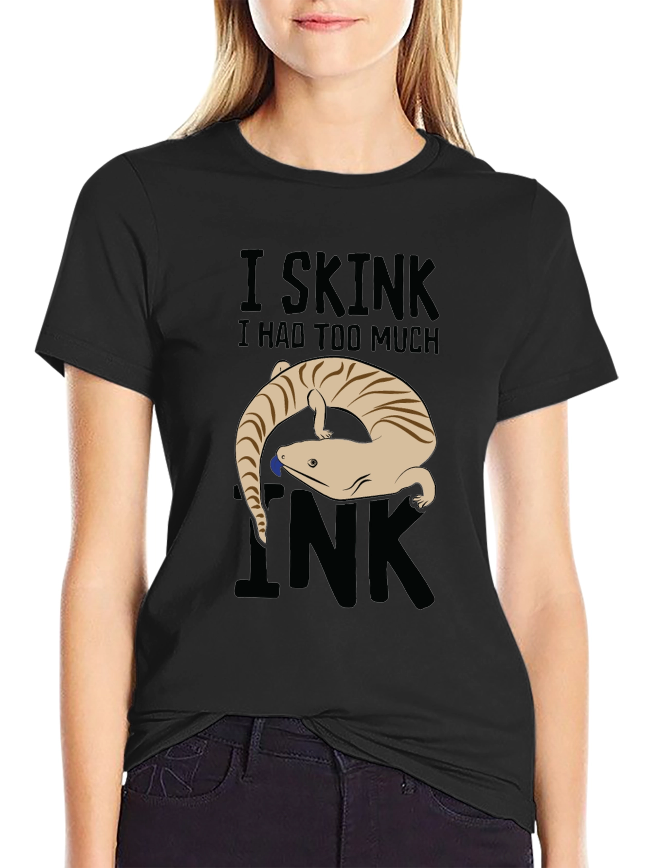 I Skink I Had Too Much Ink Graphic Tee