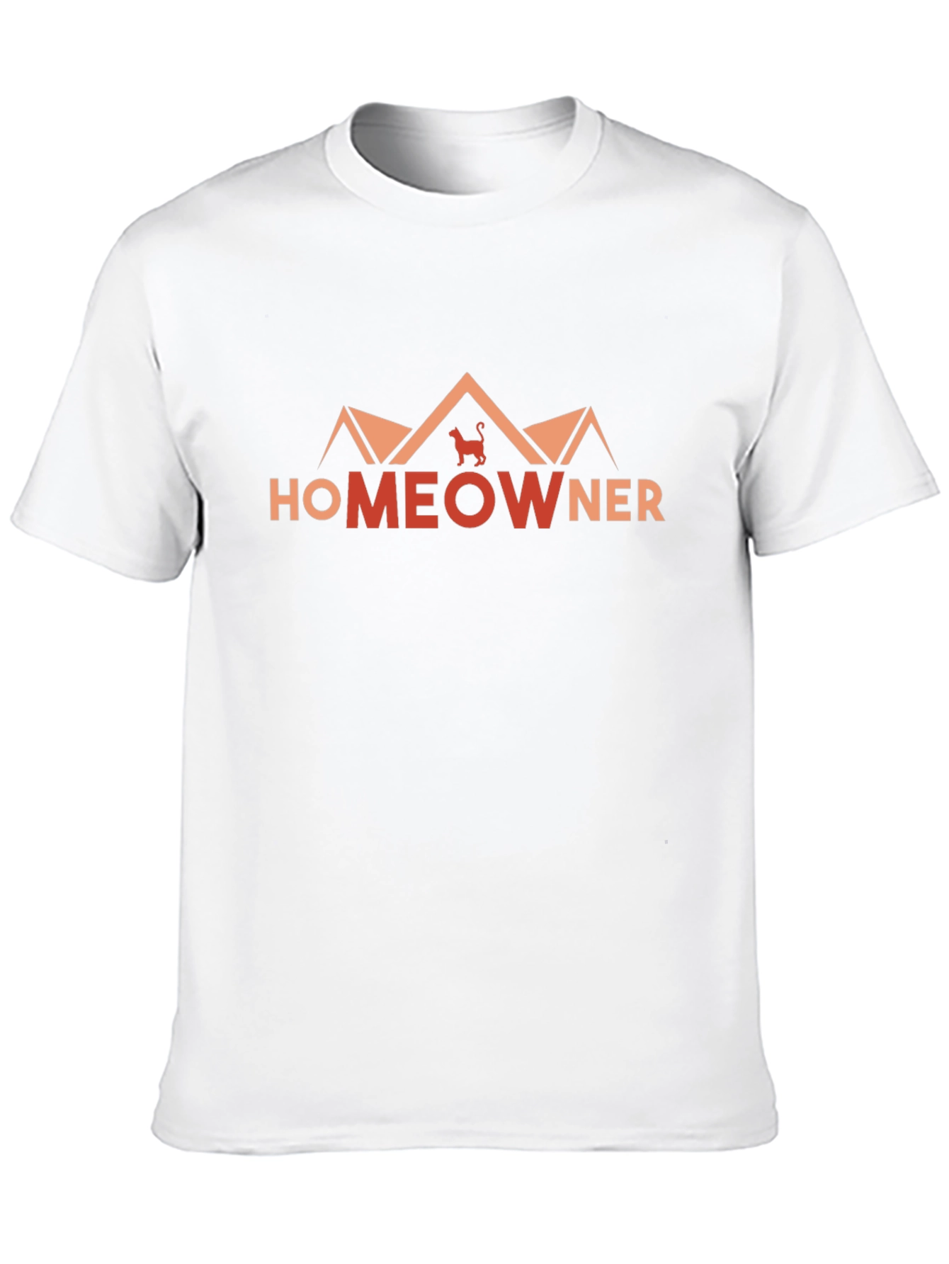 Homeowner Cat Graphic T-Shirt