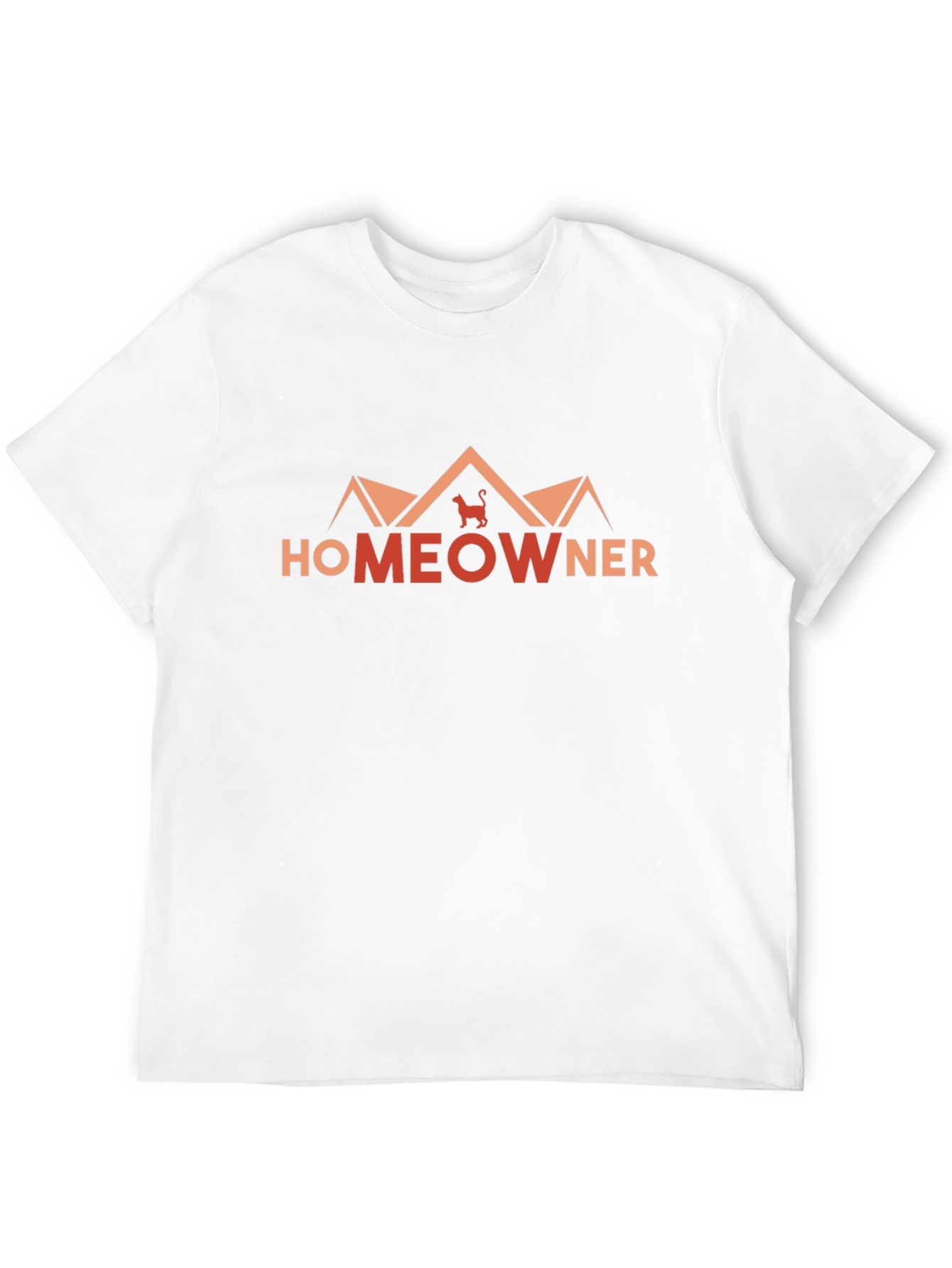 Homeowner Cat Graphic T-Shirt