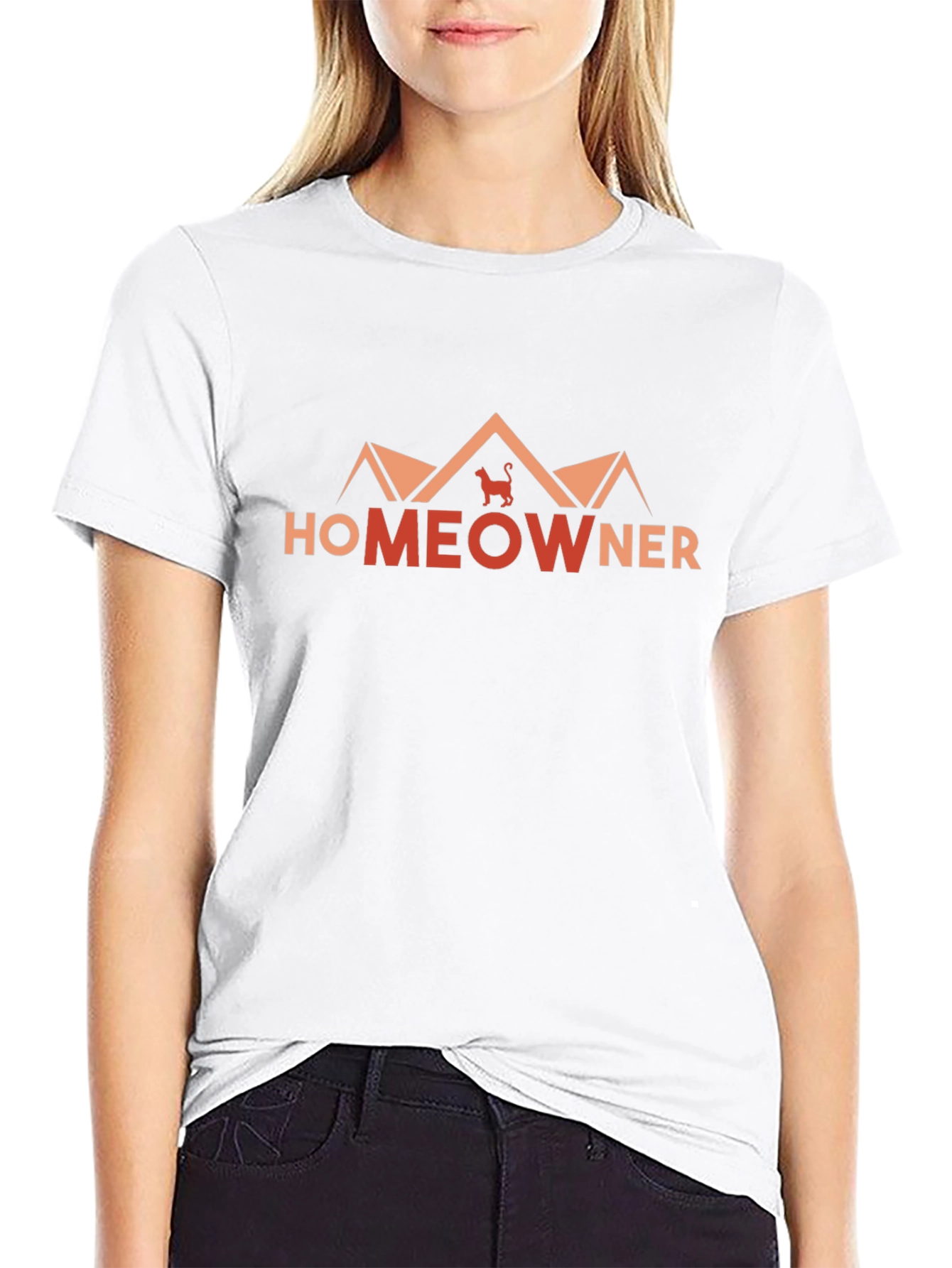 Homeowner Cat Graphic T-Shirt