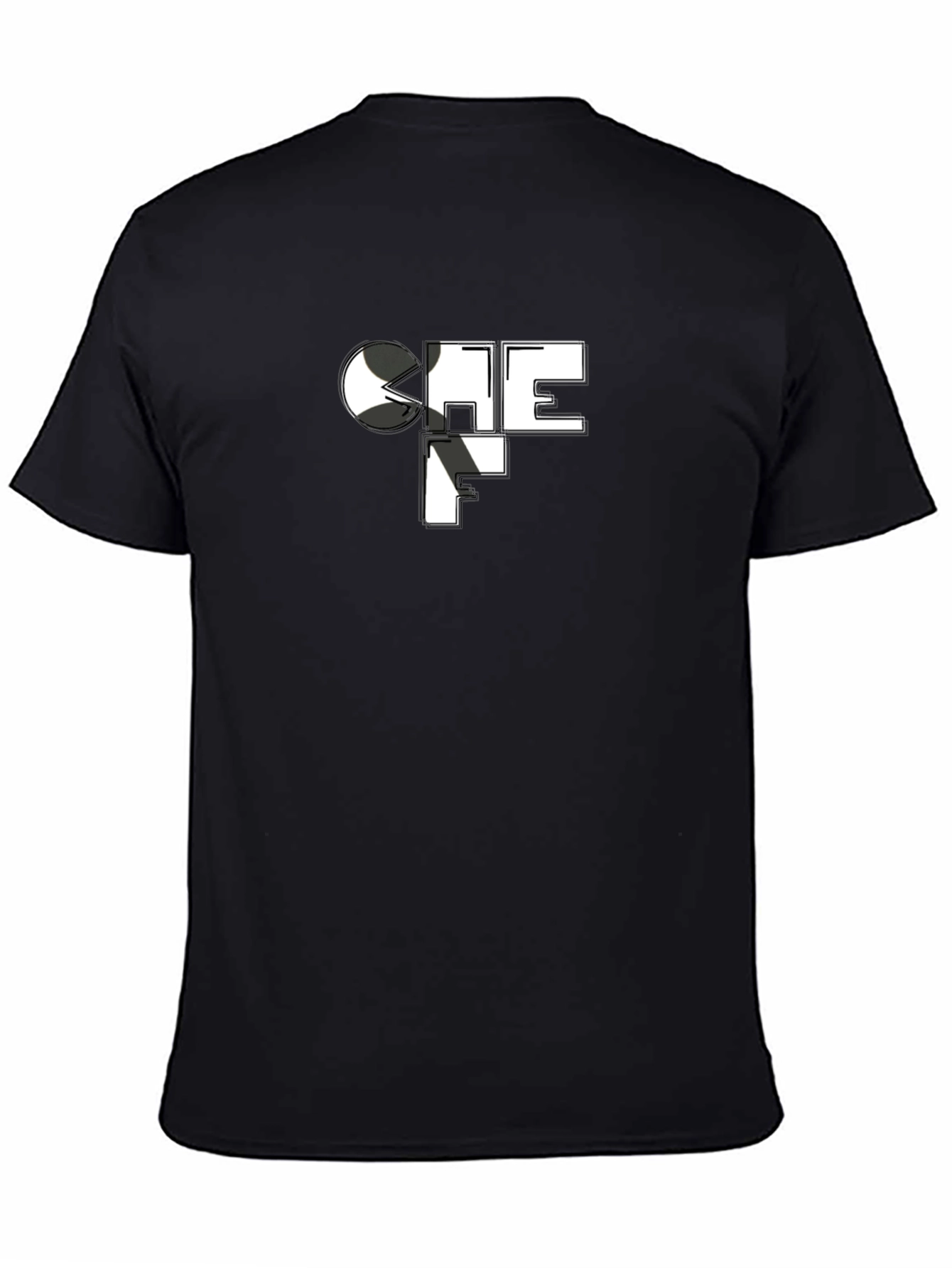 Chef Graphic Black T-Shirt - Culinary Fashion