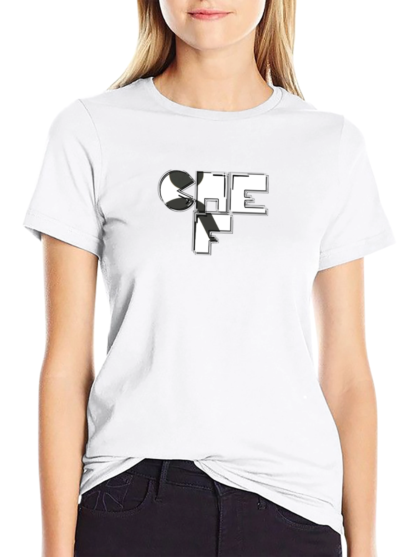 Chef Graphic Black T-Shirt - Culinary Fashion