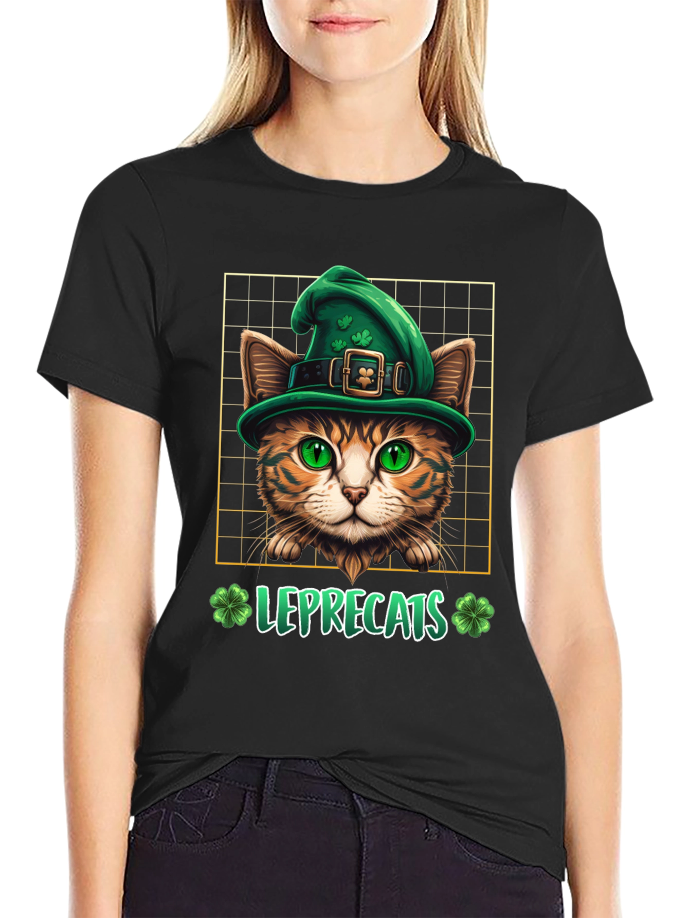 Leprecats T-Shirt: Lucky Cat Tee