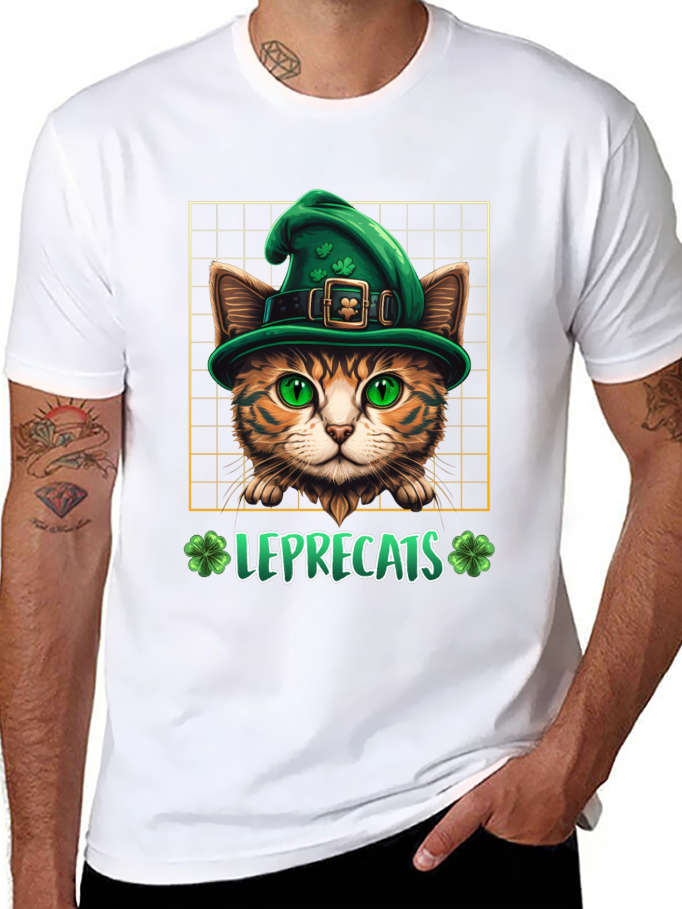 Leprecats T-Shirt: Lucky Cat Tee