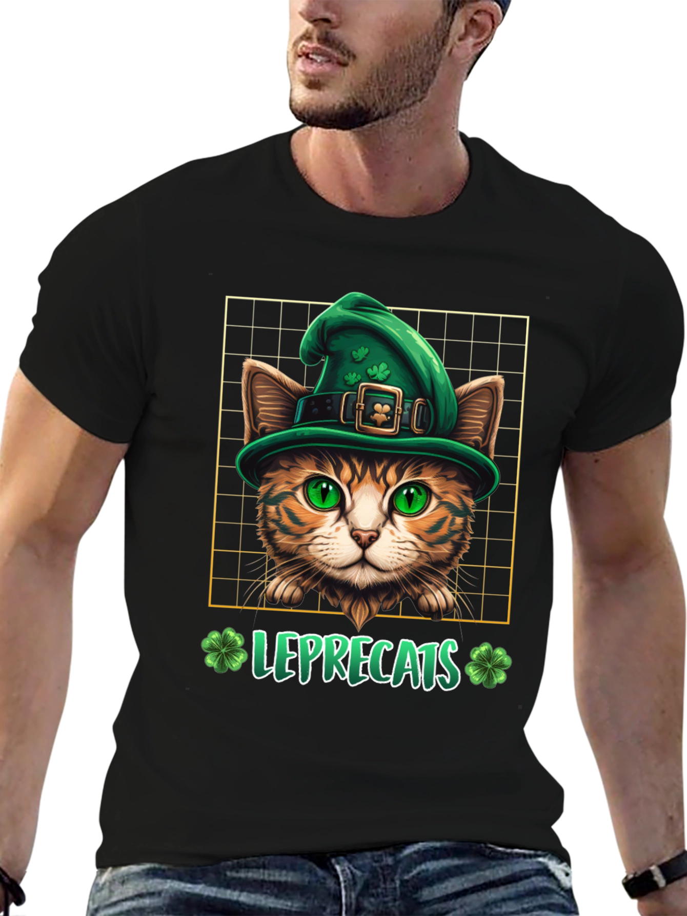 Leprecats T-Shirt: Lucky Cat Tee