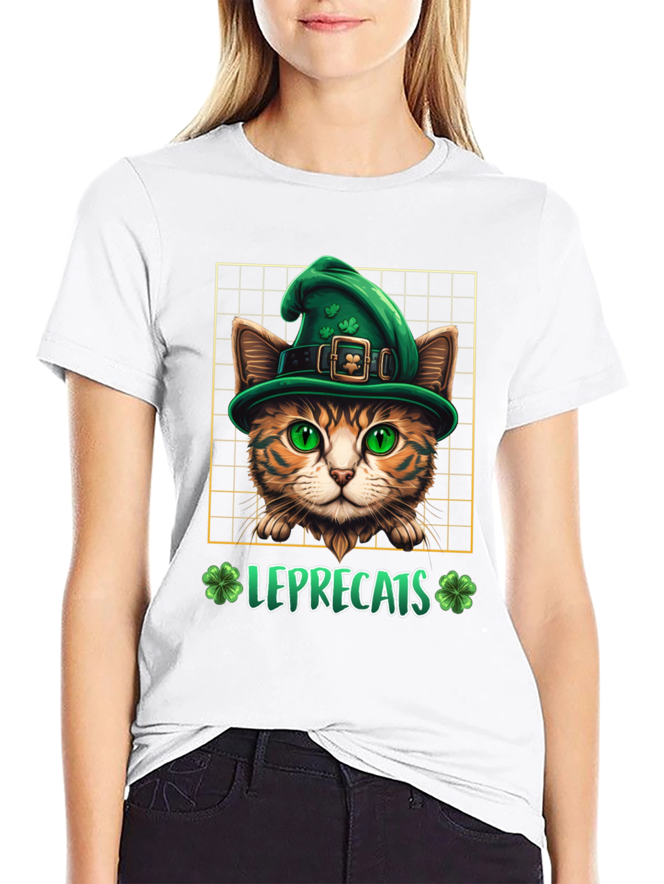 Leprecats T-Shirt: Lucky Cat Tee