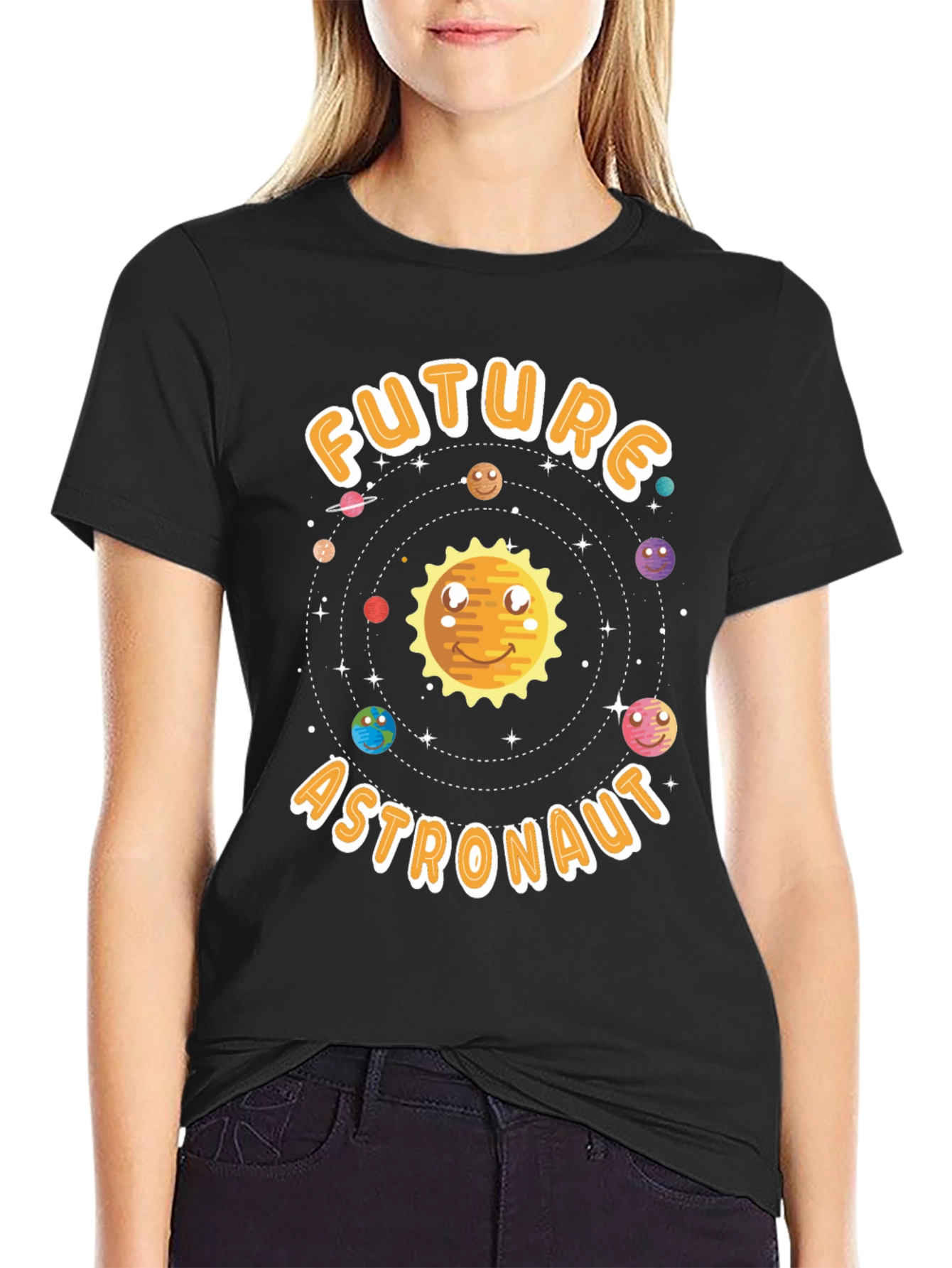 Future Astronaut Kids Graphic Tee - Space Theme