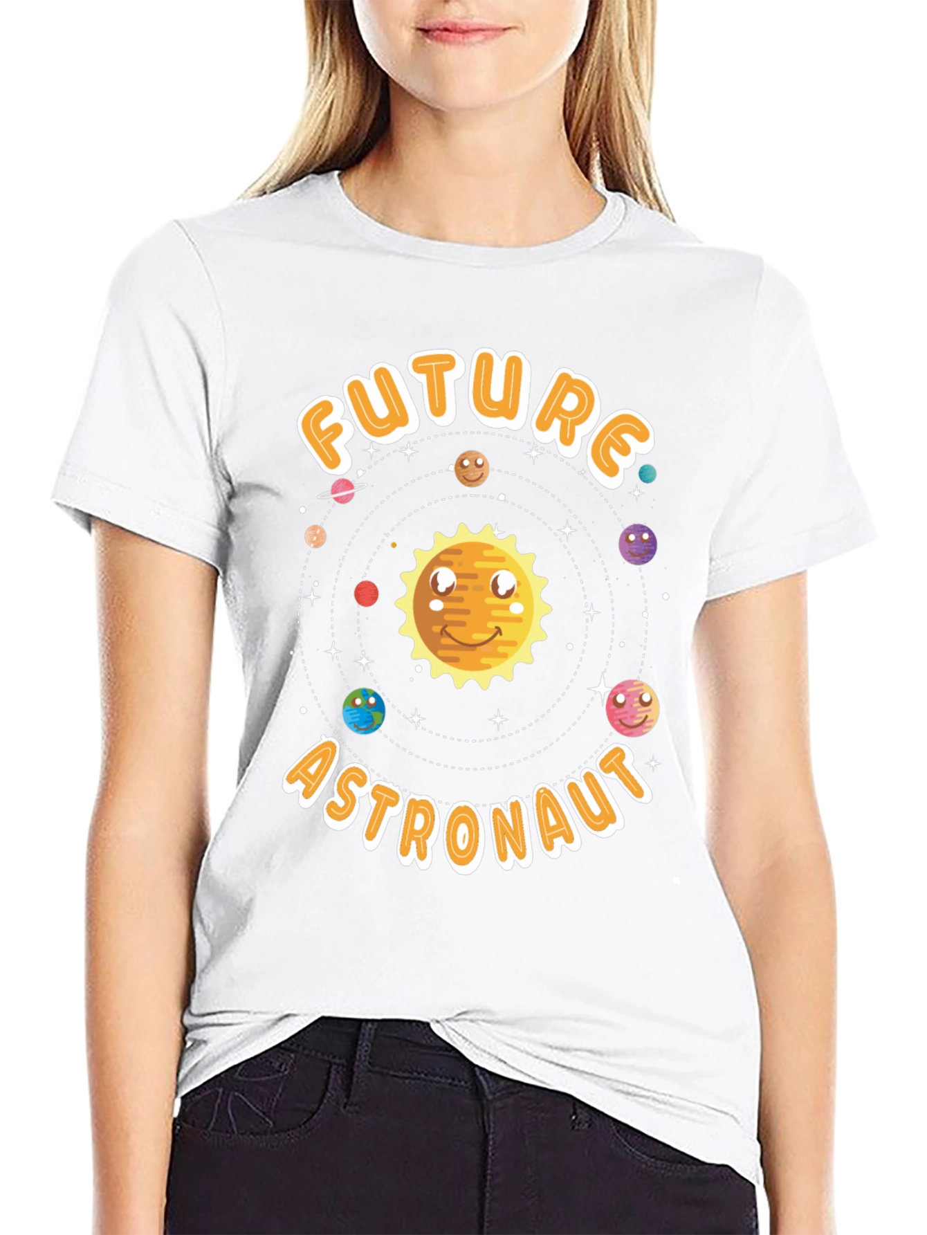 Future Astronaut Kids Graphic Tee - Space Theme