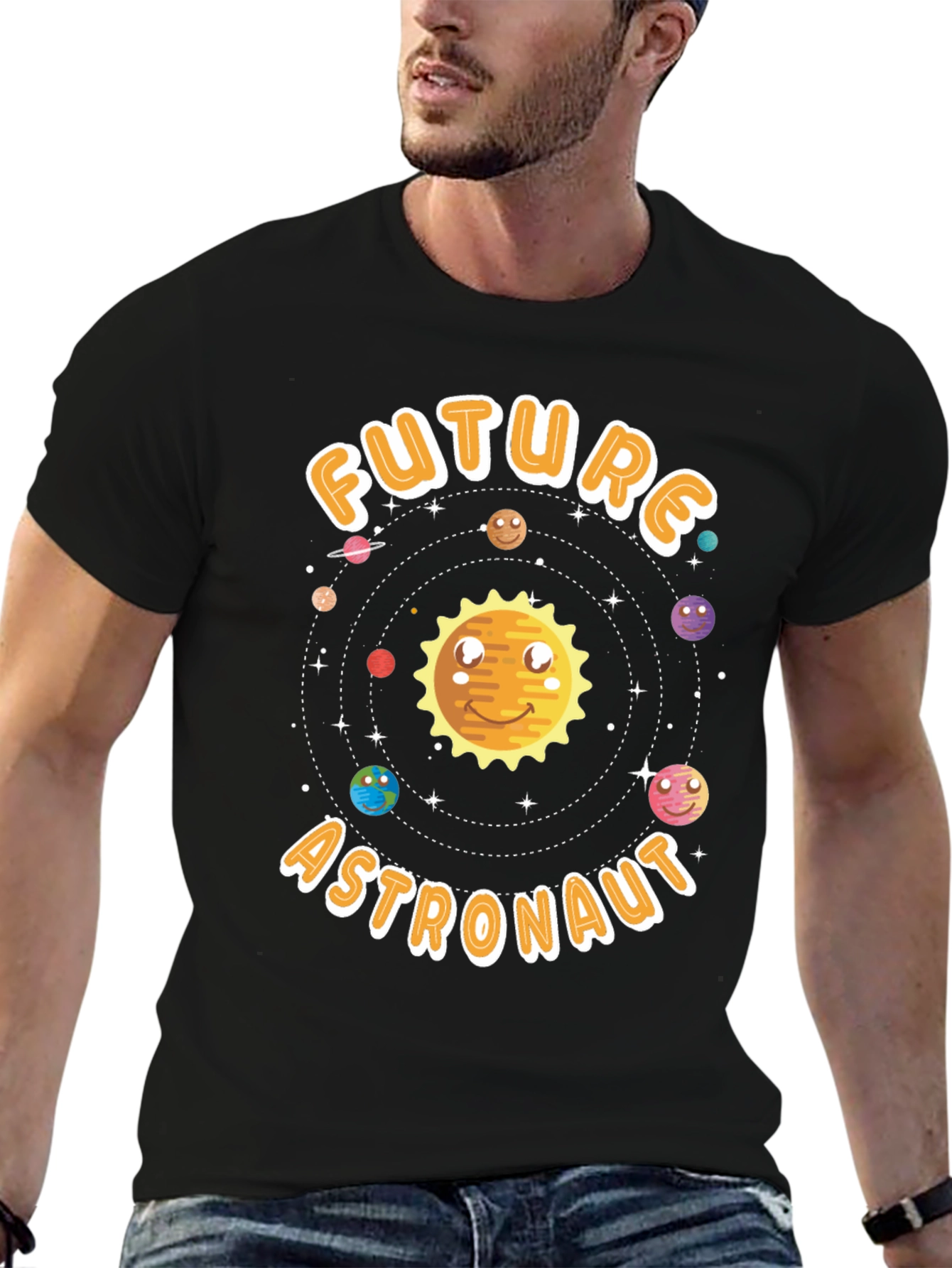 Future Astronaut Kids Graphic Tee - Space Theme