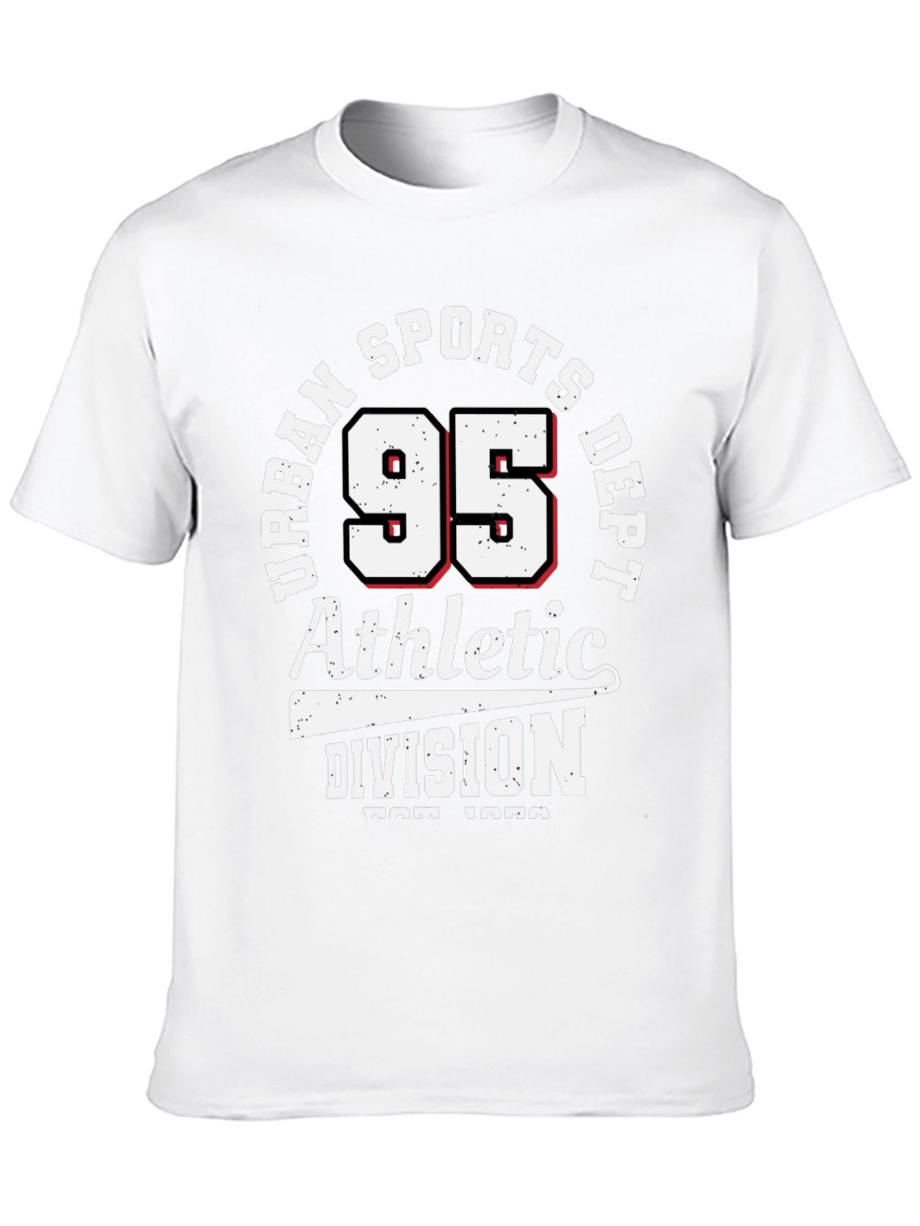 Urban Sports Dept. 95 Athletic Division Black T-Shirt
