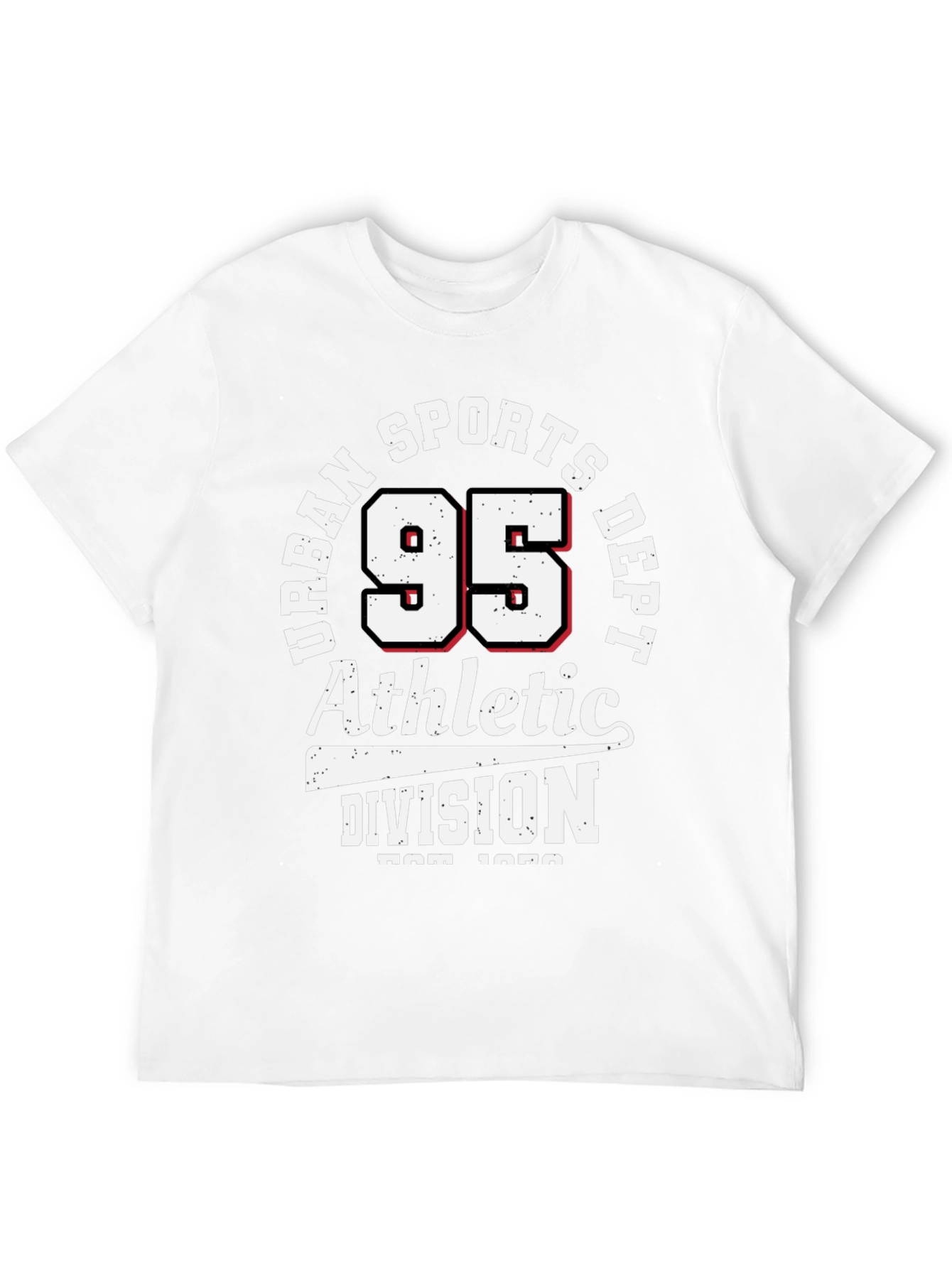 Urban Sports Dept. 95 Athletic Division Black T-Shirt