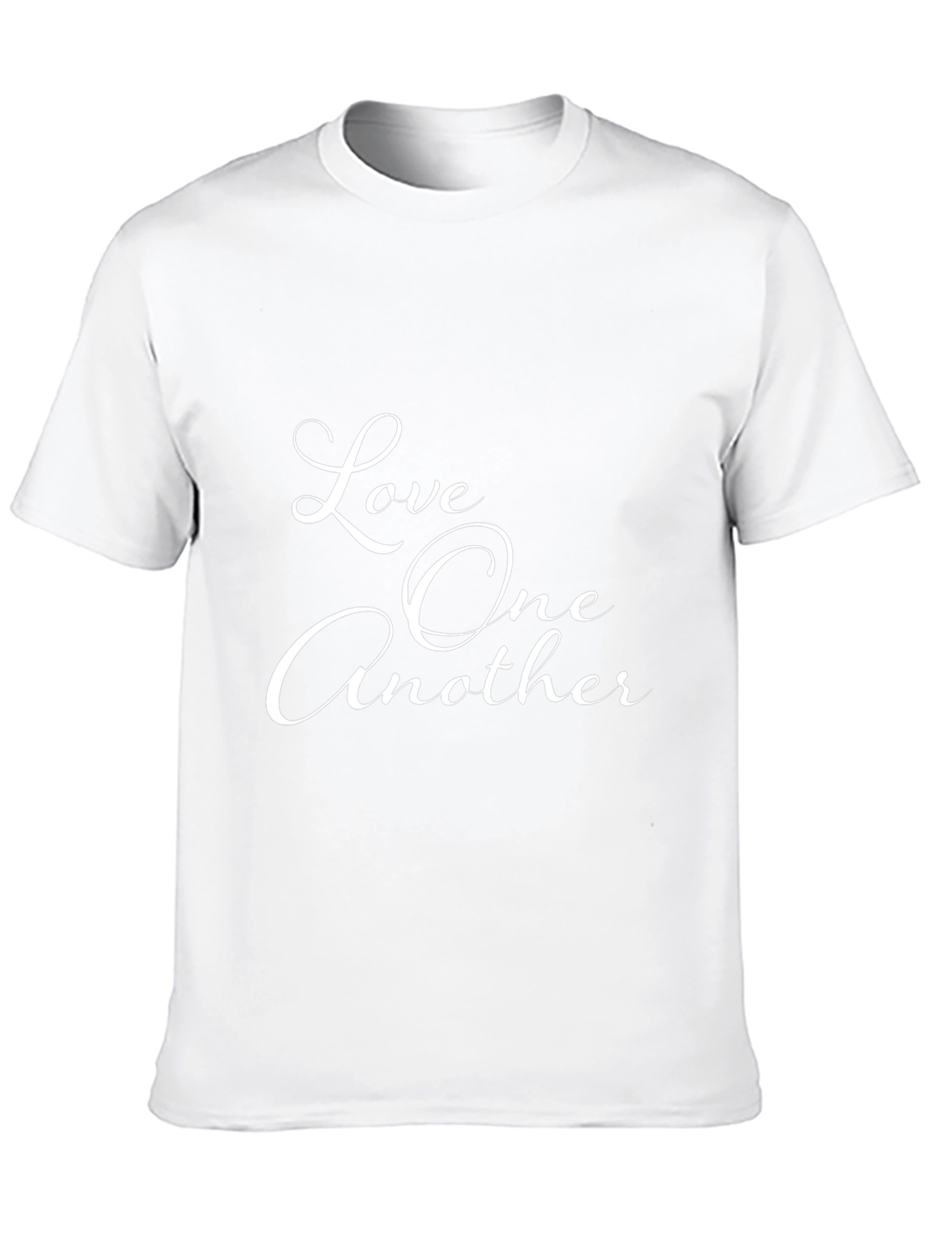 Love One Another Black T-Shirt