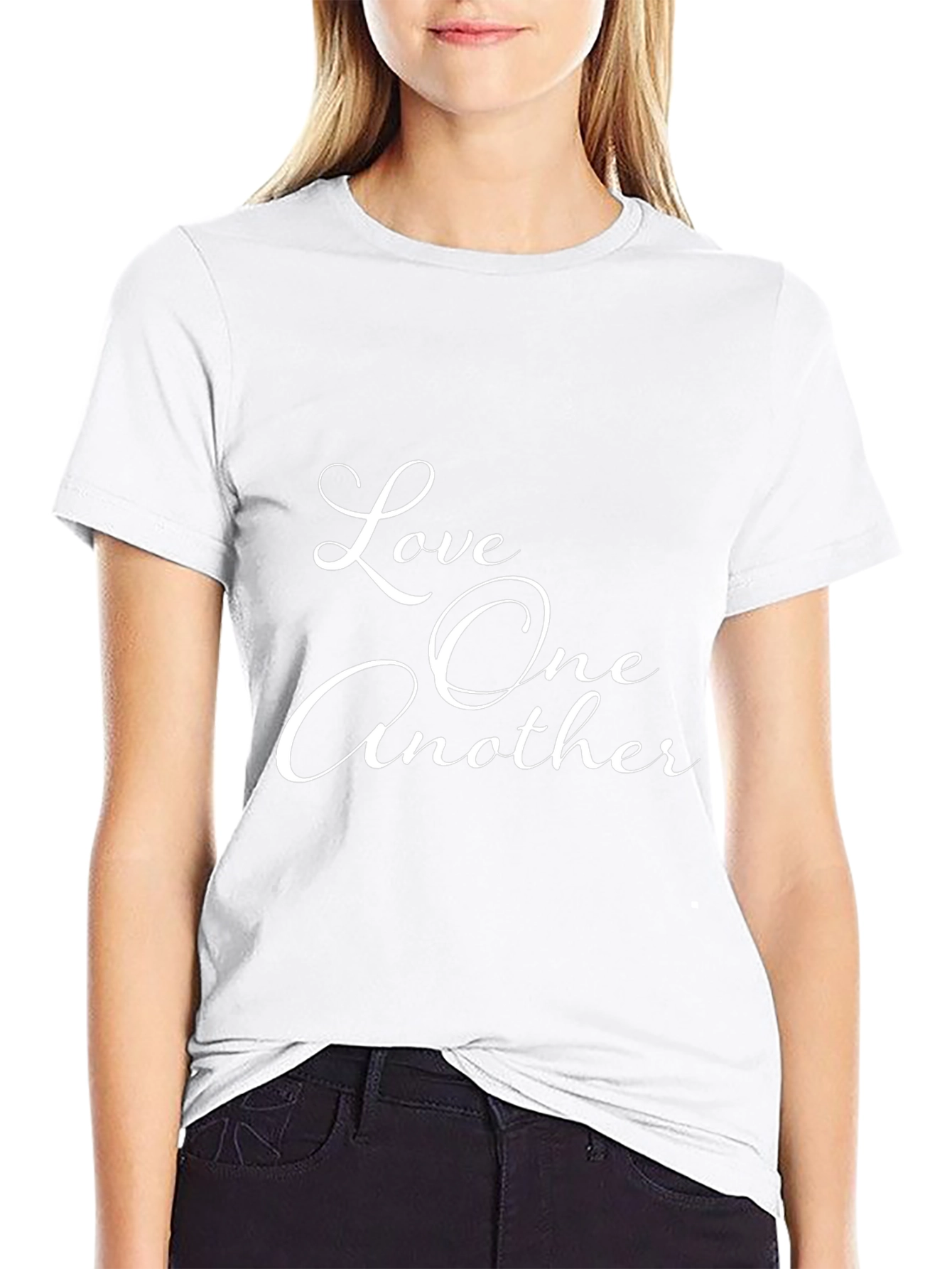 Love One Another Black T-Shirt