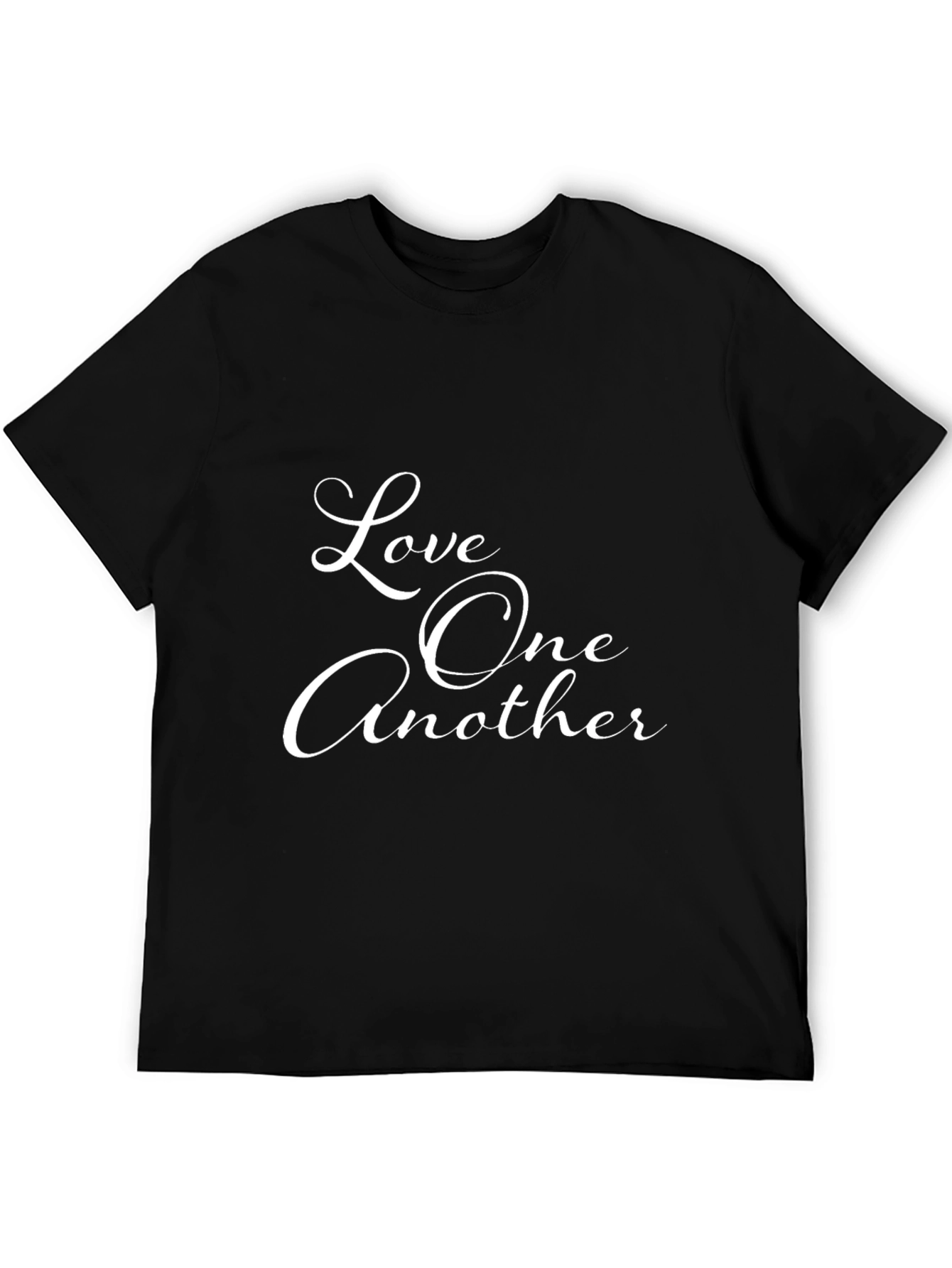 Love One Another Black T-Shirt