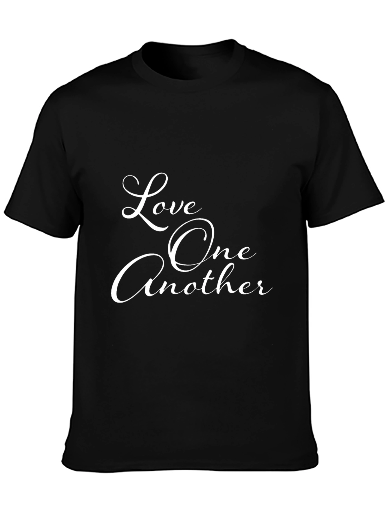 Love One Another Black T-Shirt