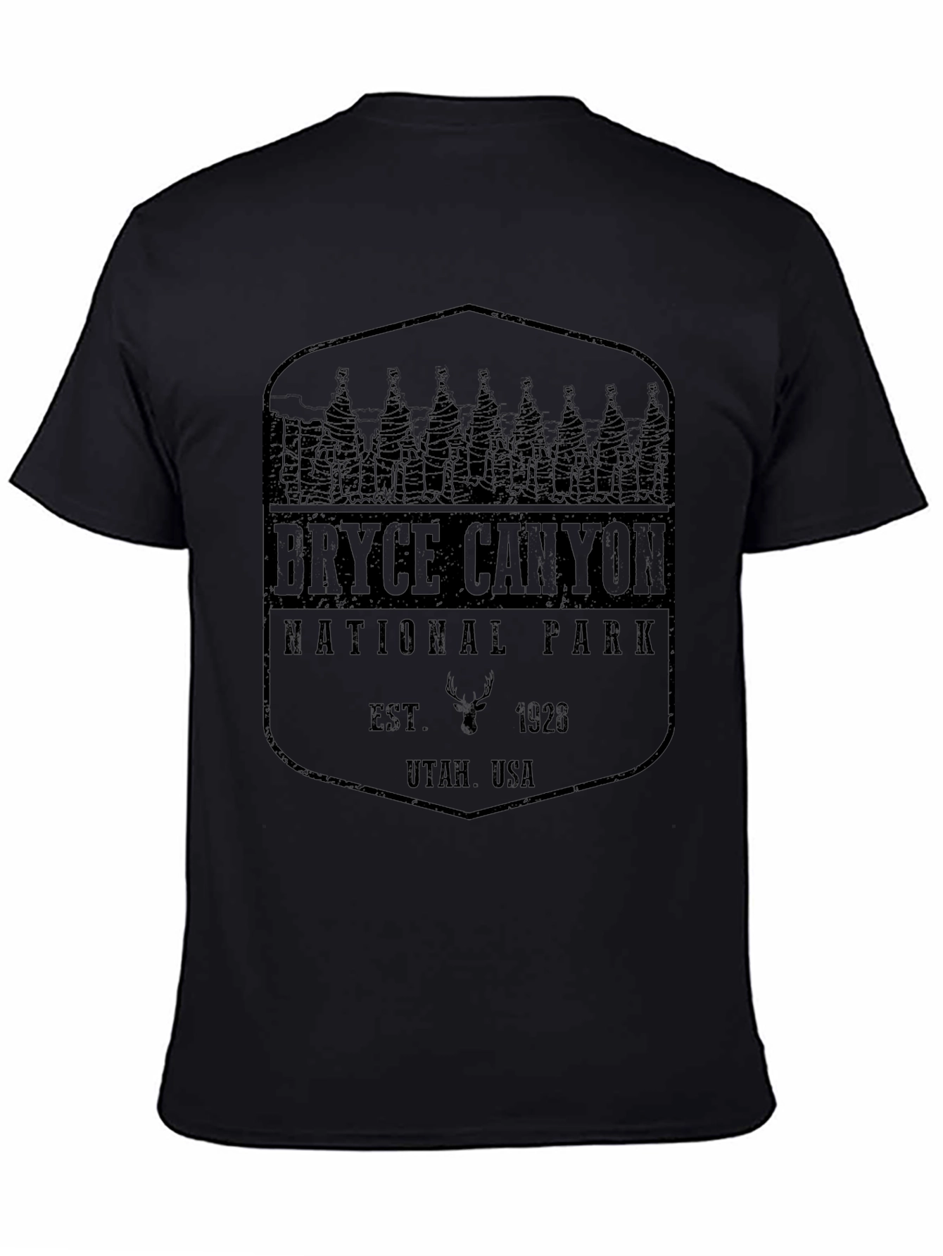 Bryce Canyon National Park Black Graphic Tee
