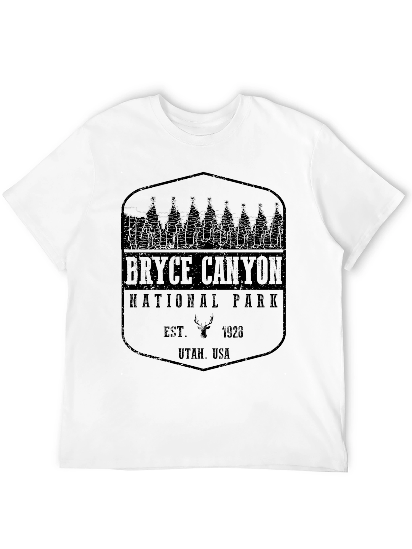 Bryce Canyon National Park Black Graphic Tee