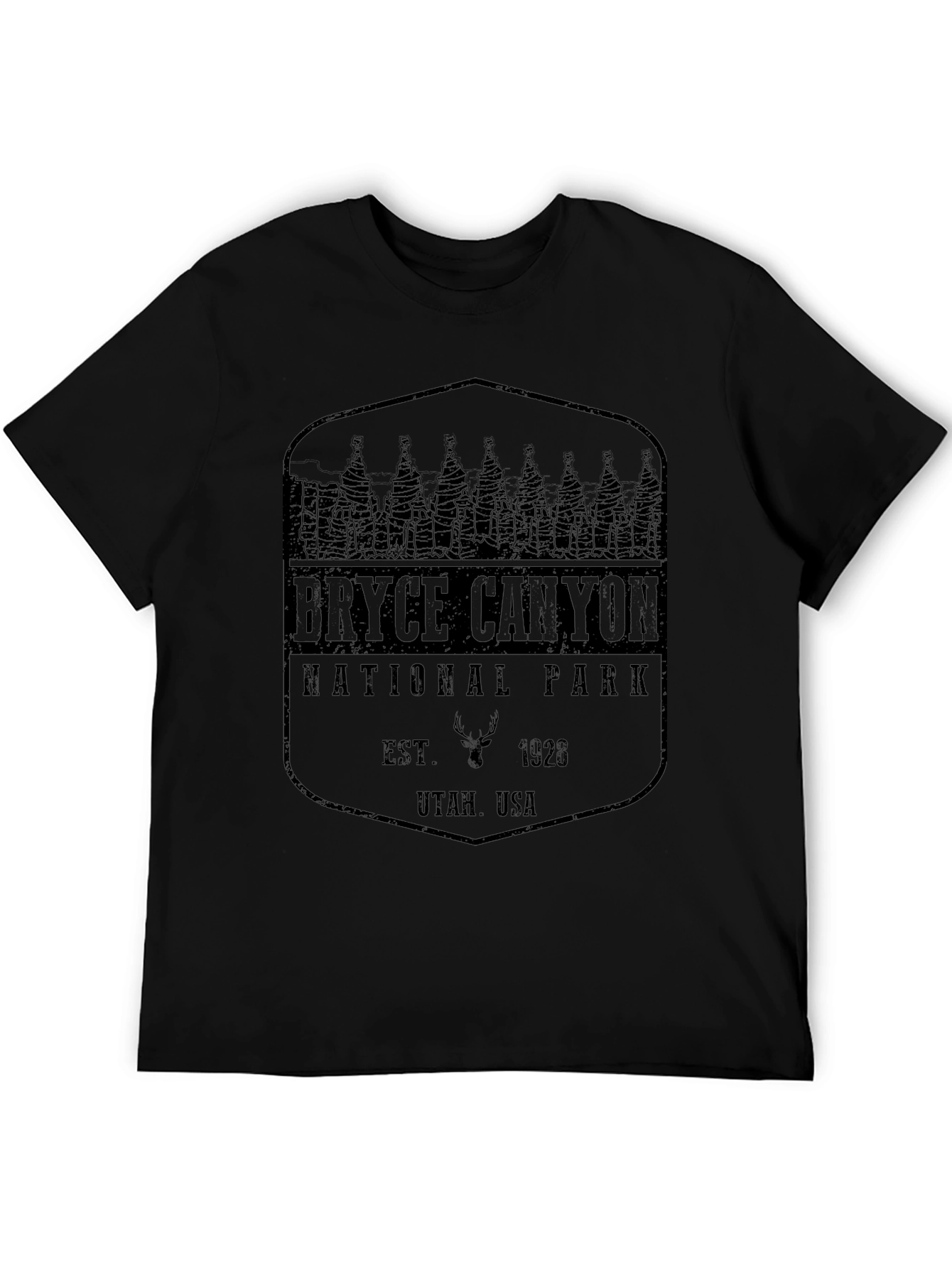 Bryce Canyon National Park Black Graphic Tee