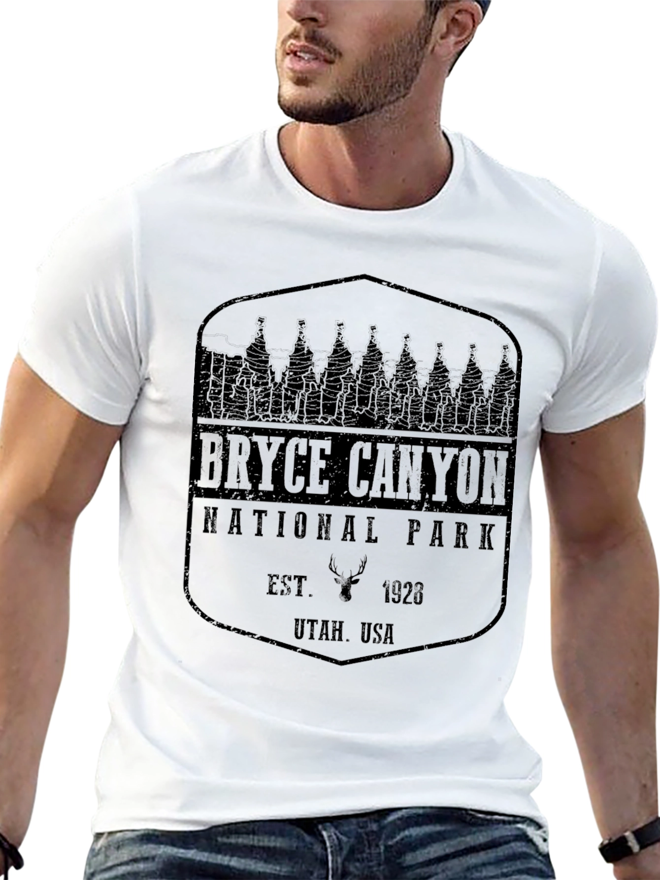 Bryce Canyon National Park Black Graphic Tee
