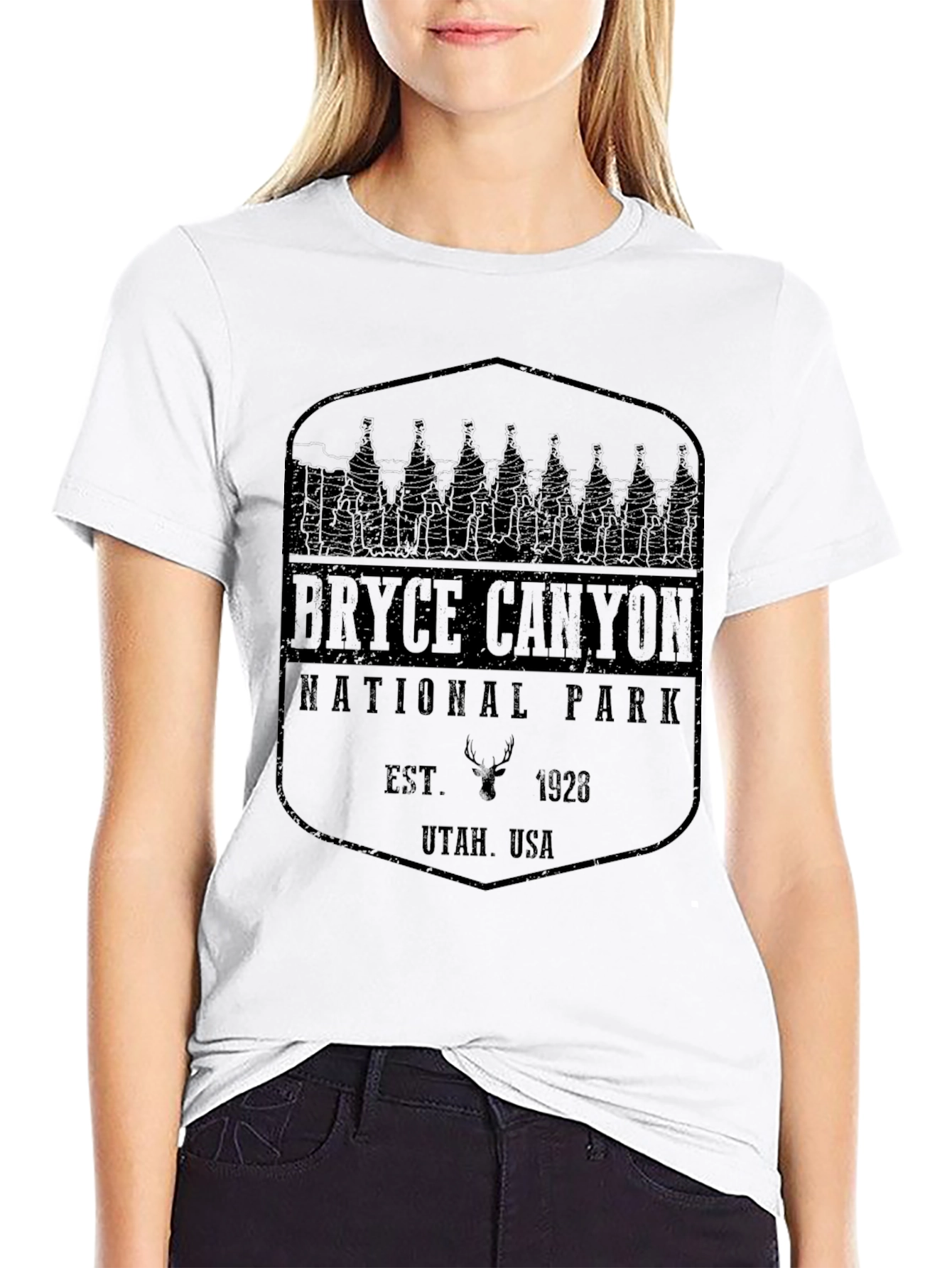 Bryce Canyon National Park Black Graphic Tee