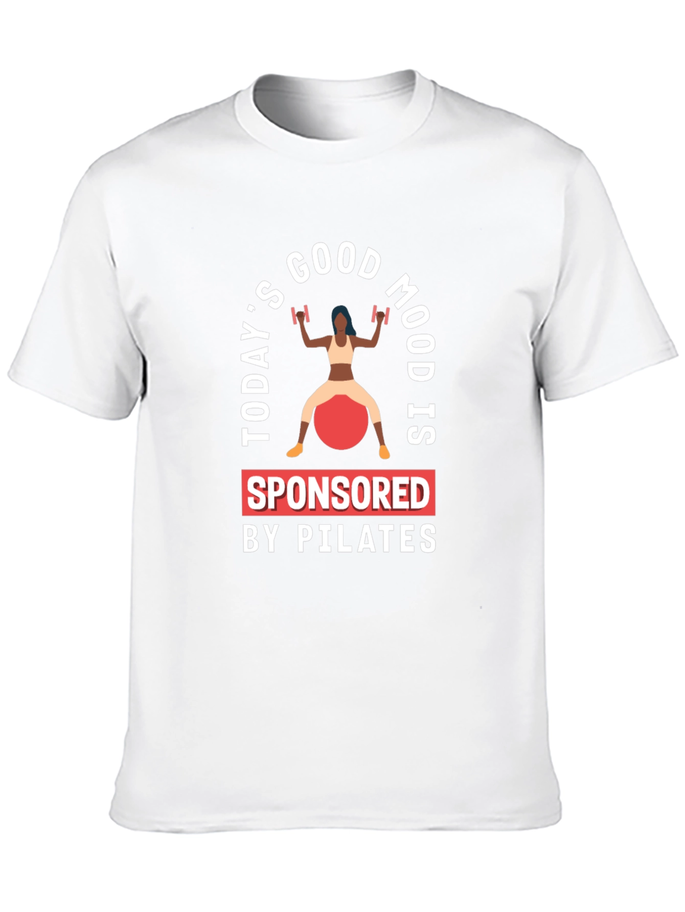 Pilates Sponsored Good Mood Graphic Tee