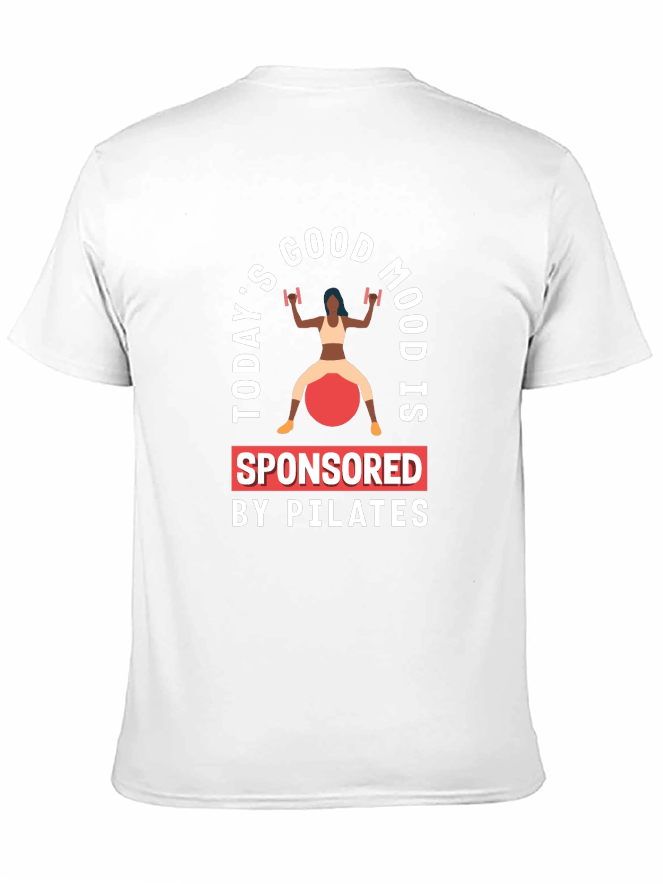 Pilates Sponsored Good Mood Graphic Tee