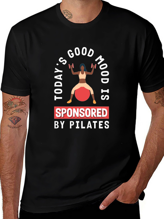 Pilates Sponsored Good Mood Graphic Tee