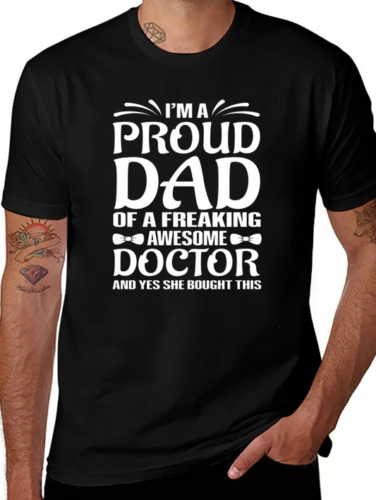 Proud Dad Doctor T-Shirt