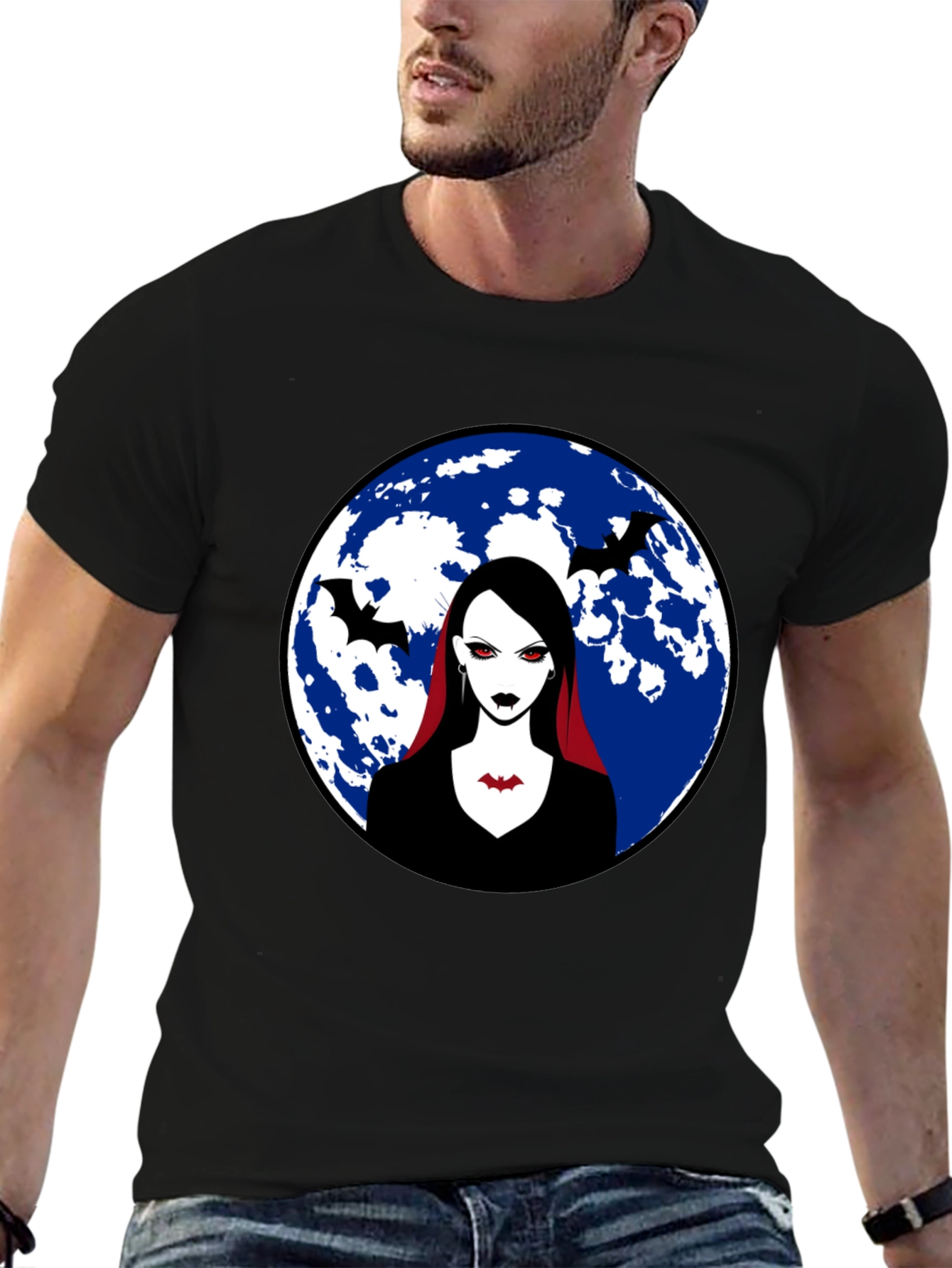 Vampire Bat T-Shirt - Spooky Halloween Tee