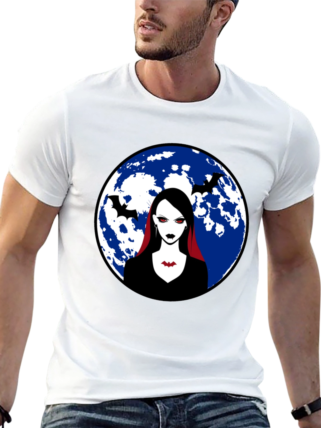 Vampire Bat T-Shirt - Spooky Halloween Tee