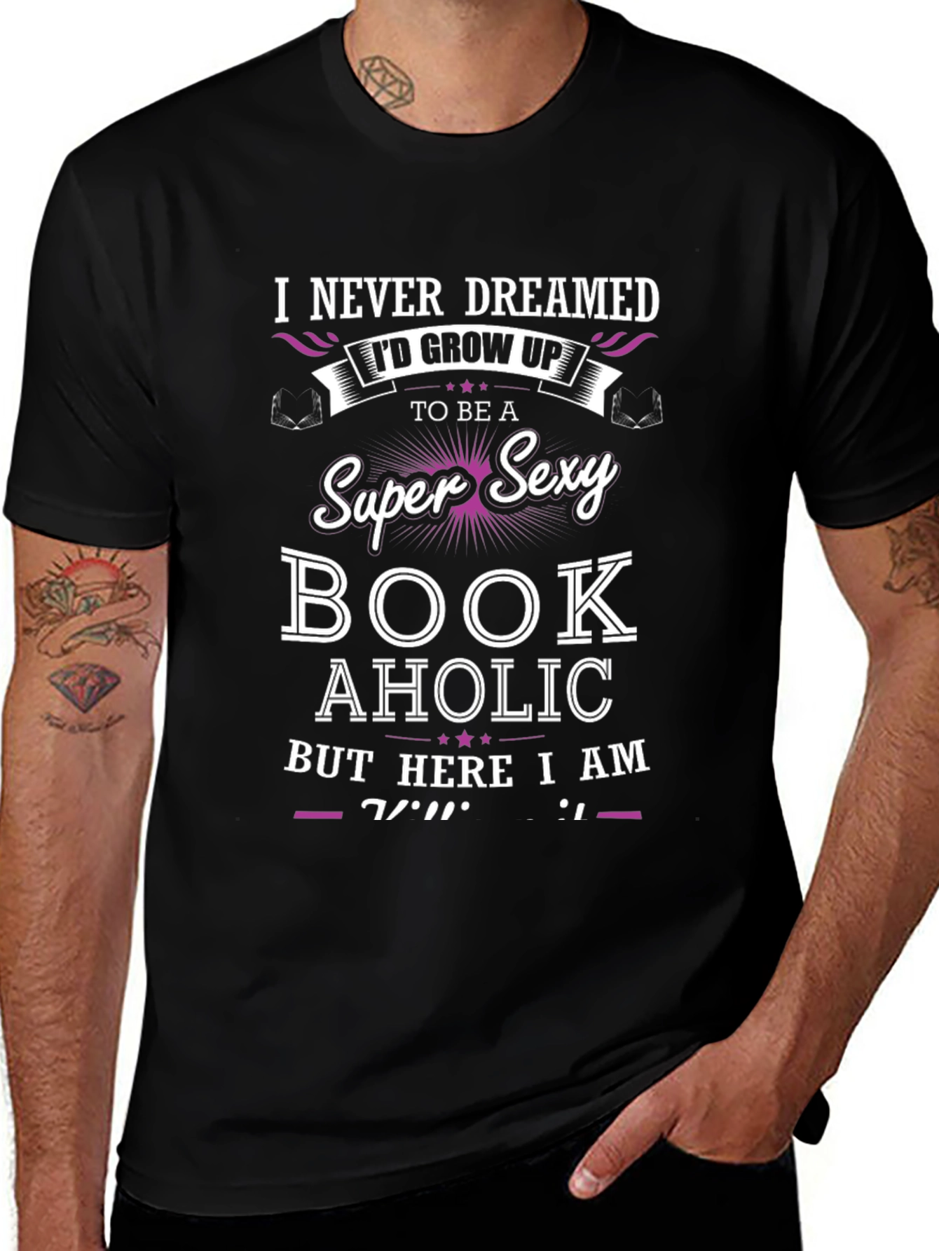 Super Sexy Book Aholic T-Shirt