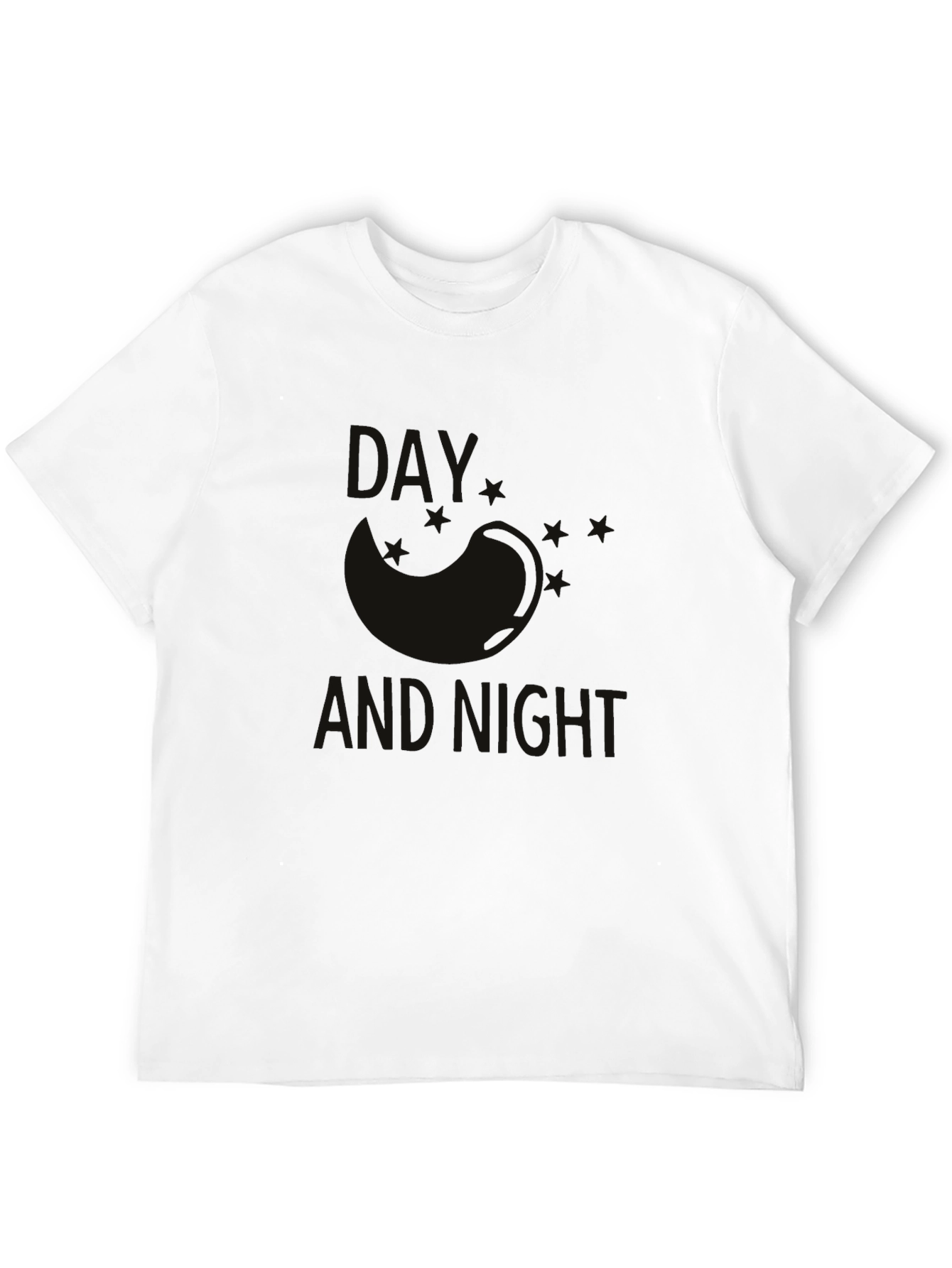 Day & Night Graphic Tee - Modern Style