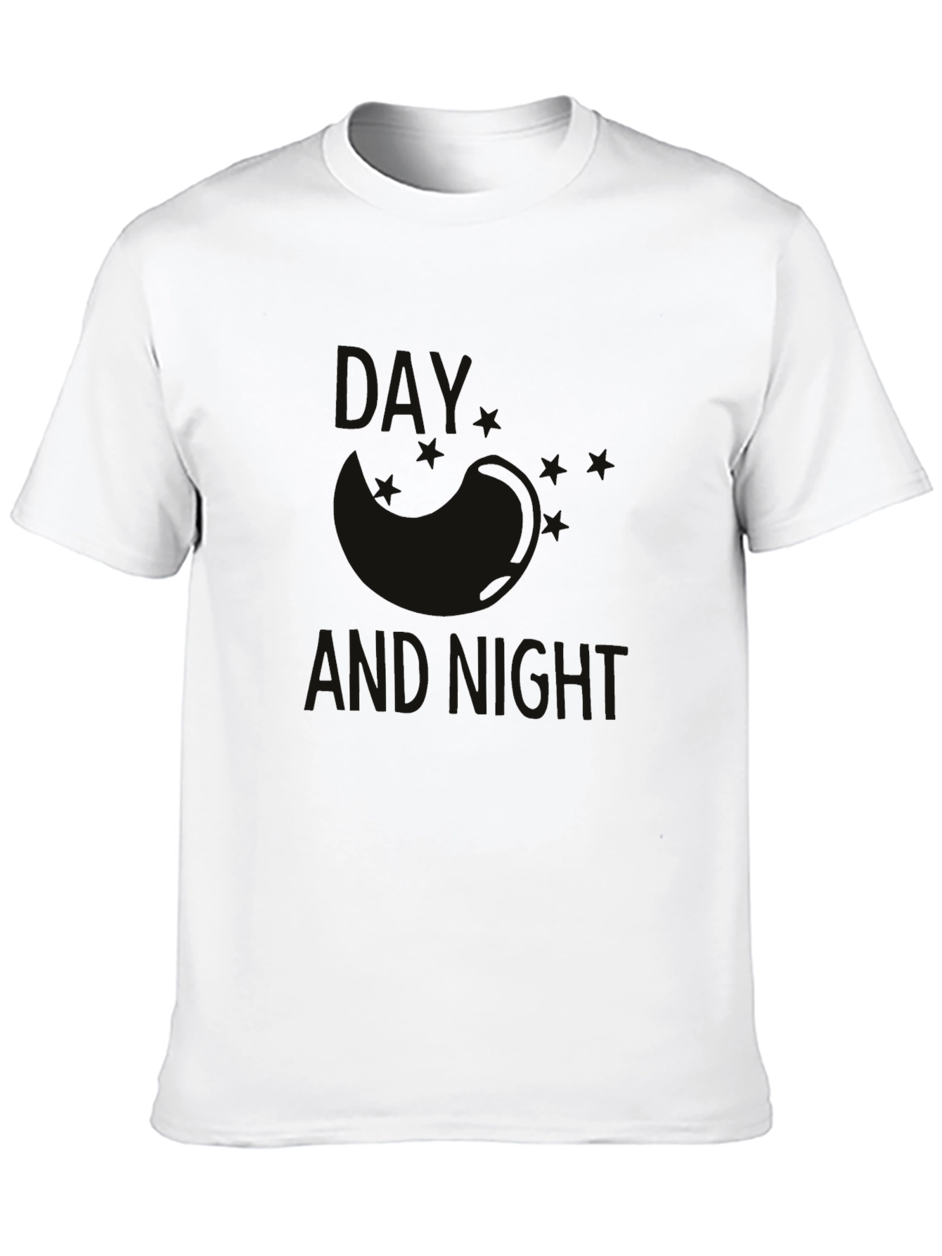 Day & Night Graphic Tee - Modern Style