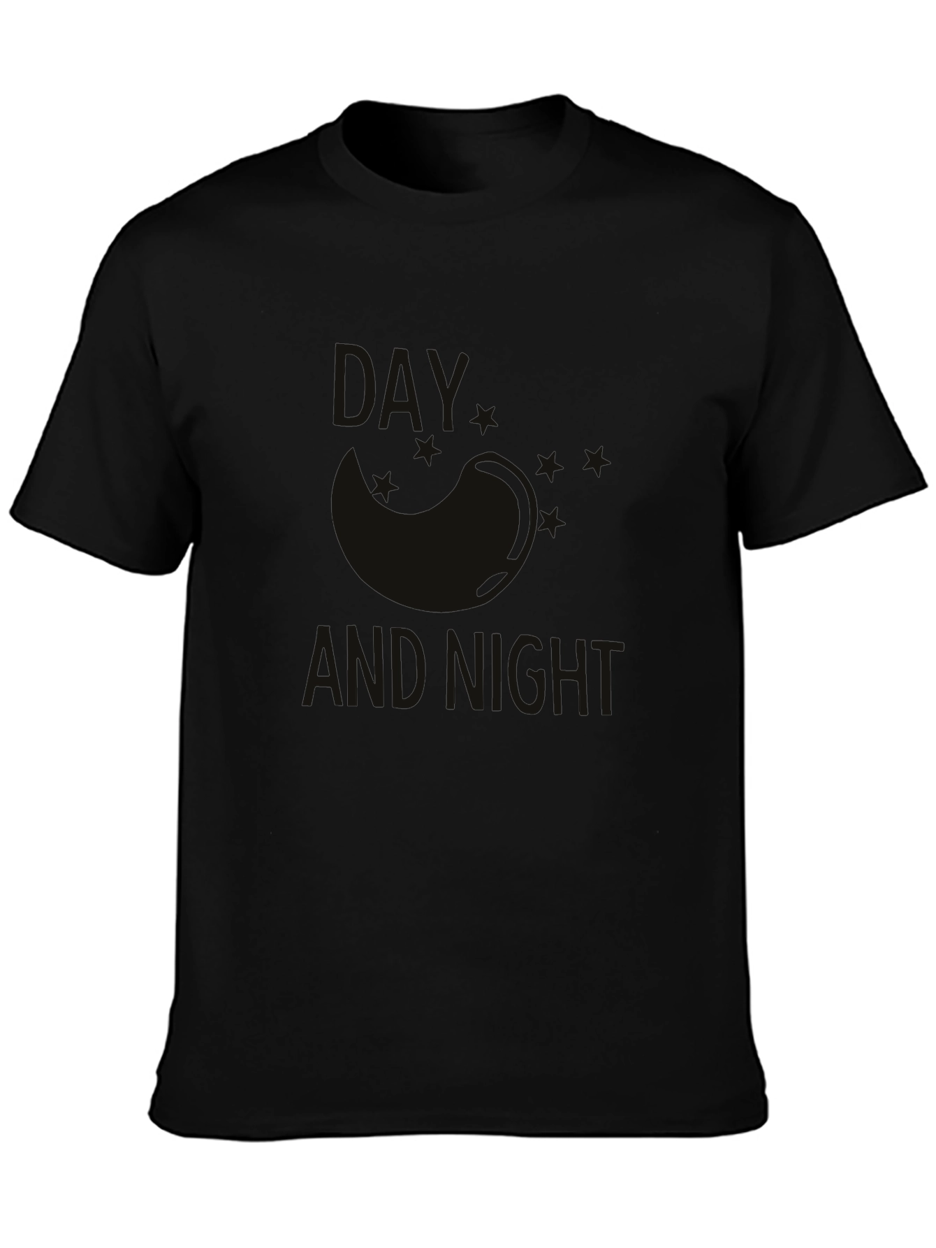 Day & Night Graphic Tee - Modern Style