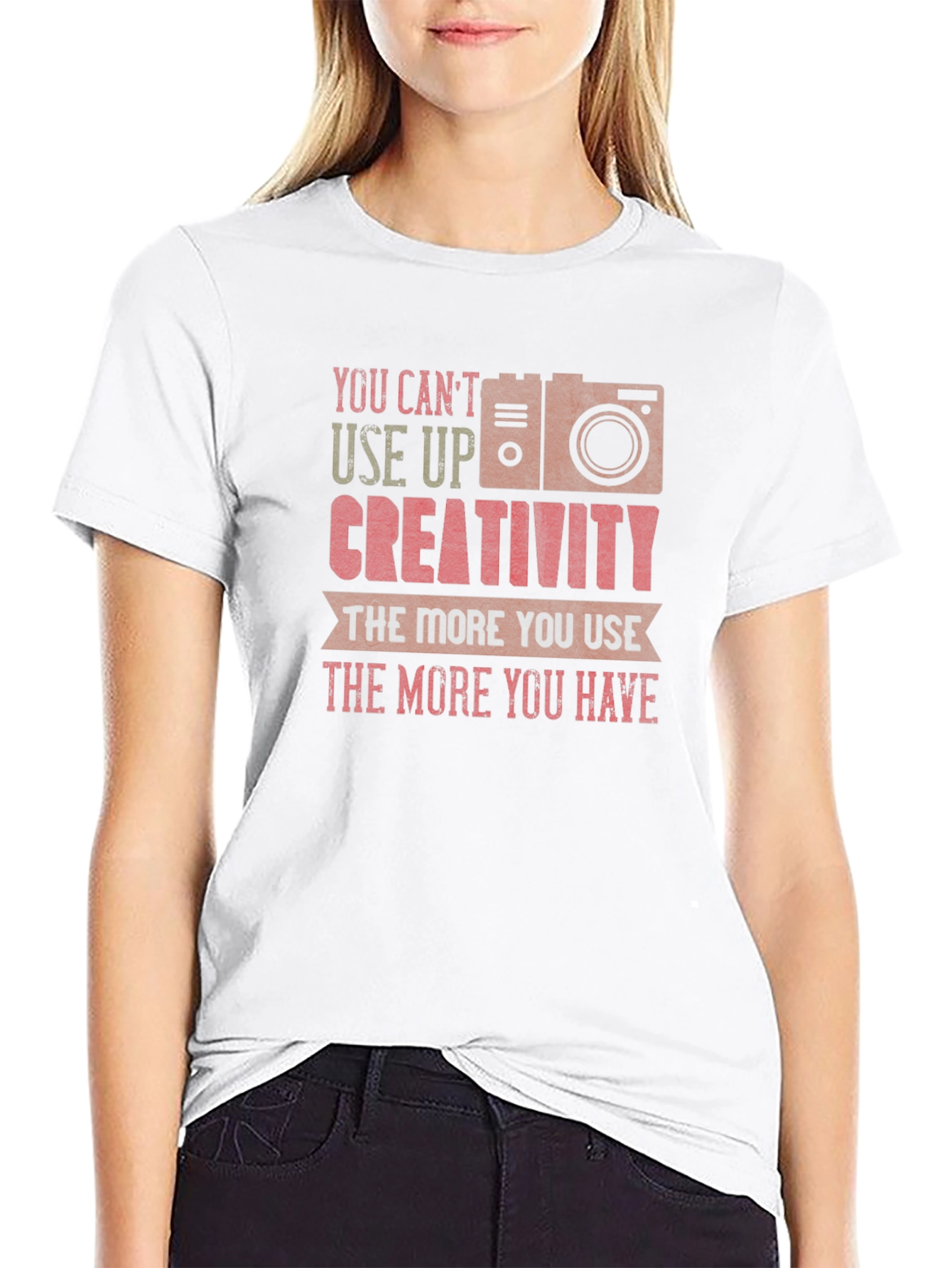 Creative Photographer T-Shirt - Unisex Black Tee