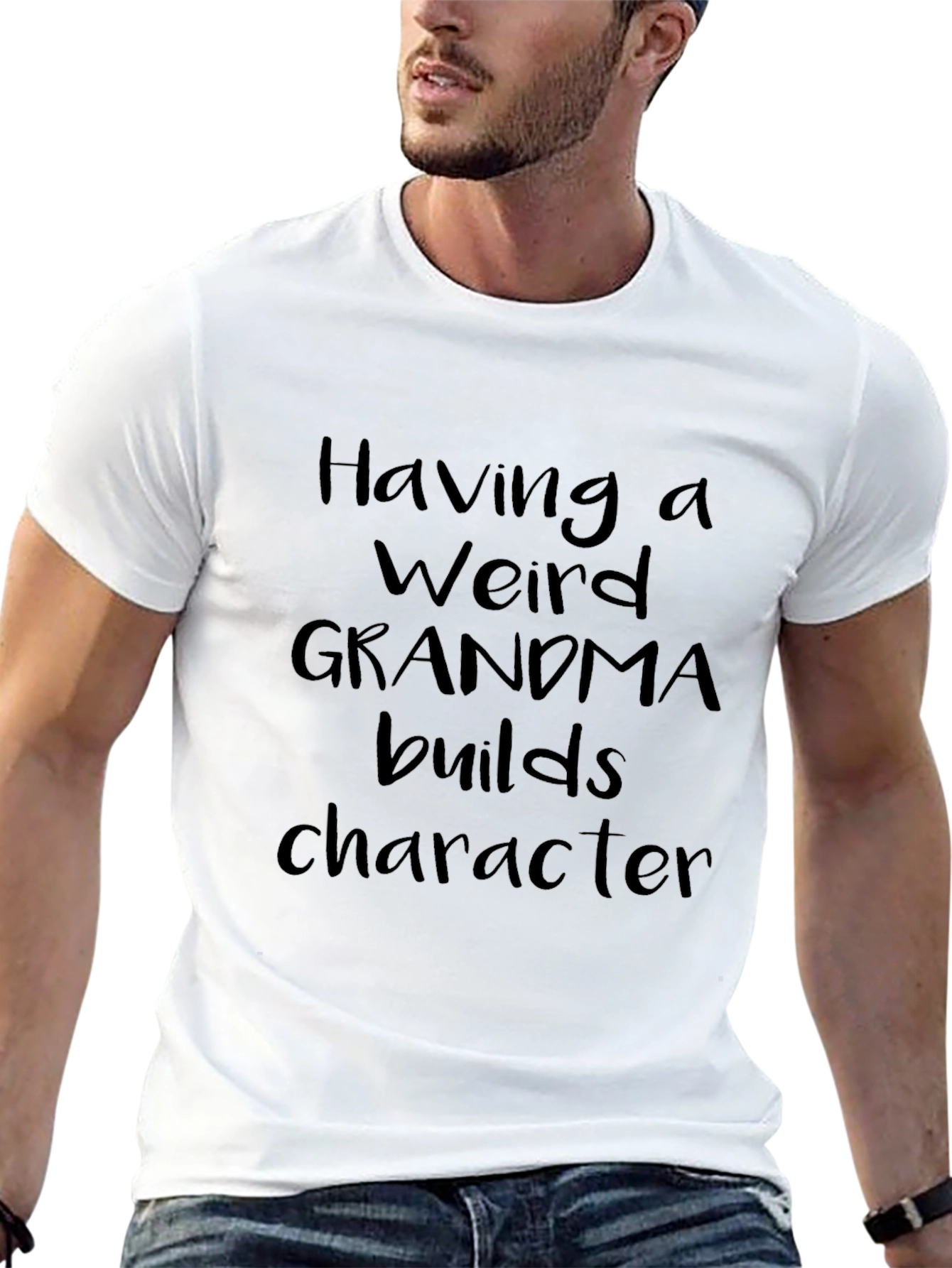 Weird Grandma Character T-Shirt