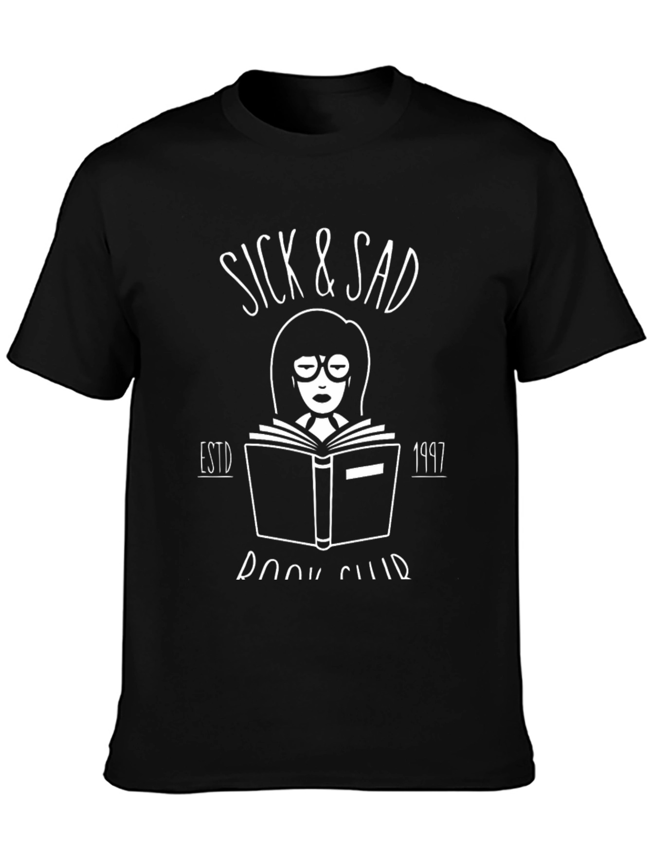 Sick & Sad Book Club Graphic T-Shirt