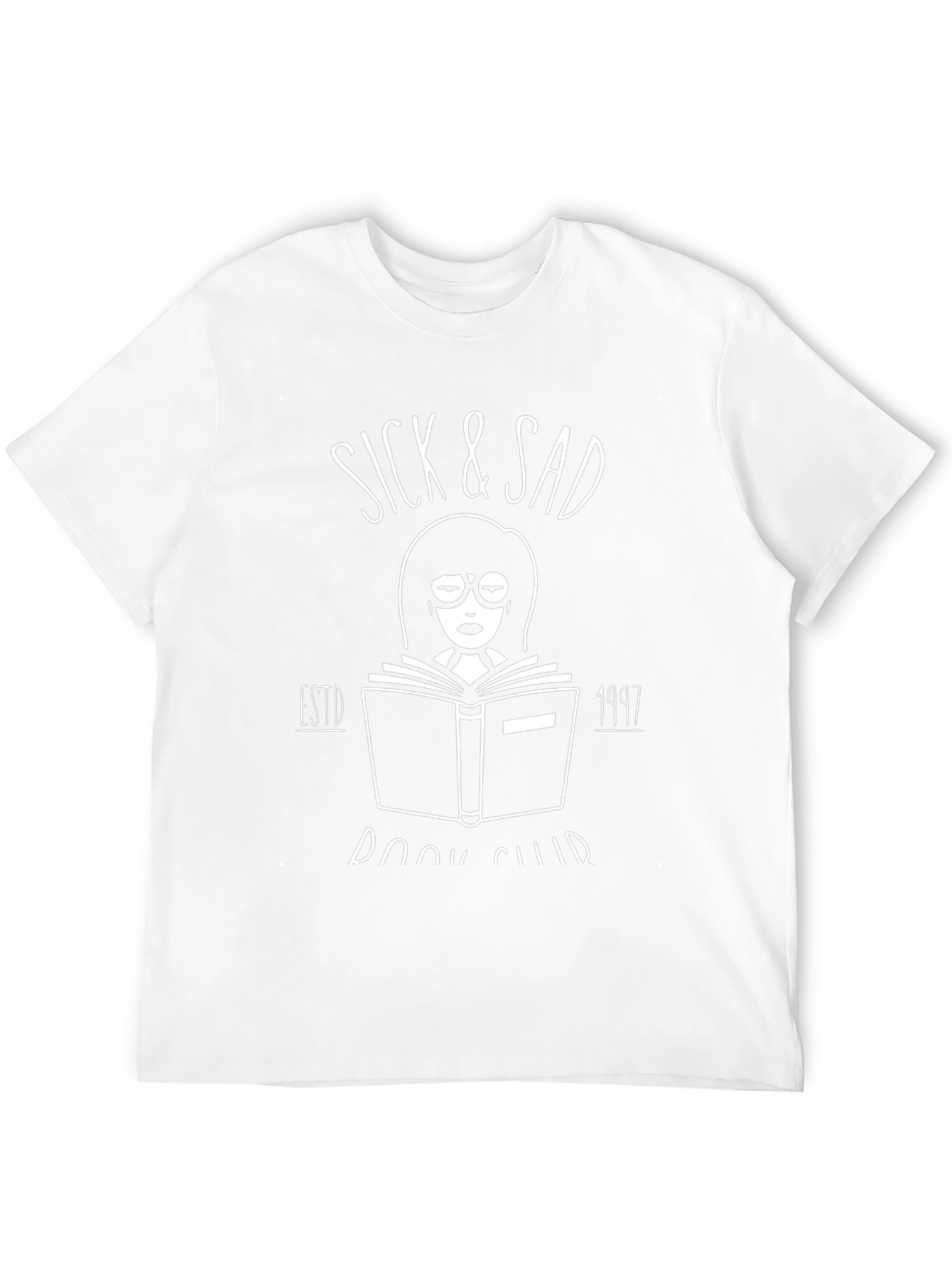 Sick & Sad Book Club Graphic T-Shirt